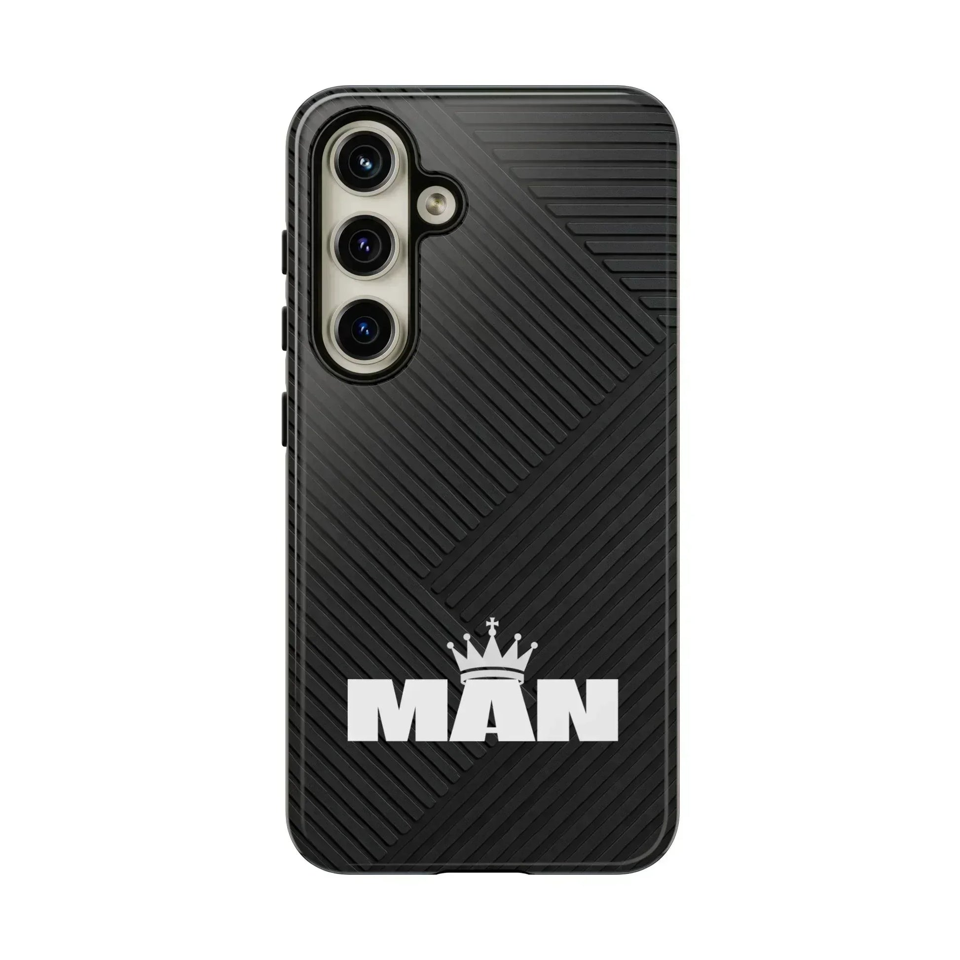 MAN Logo Phone Case for Samsung Galaxy S10-S25 - KARARMDESIGN