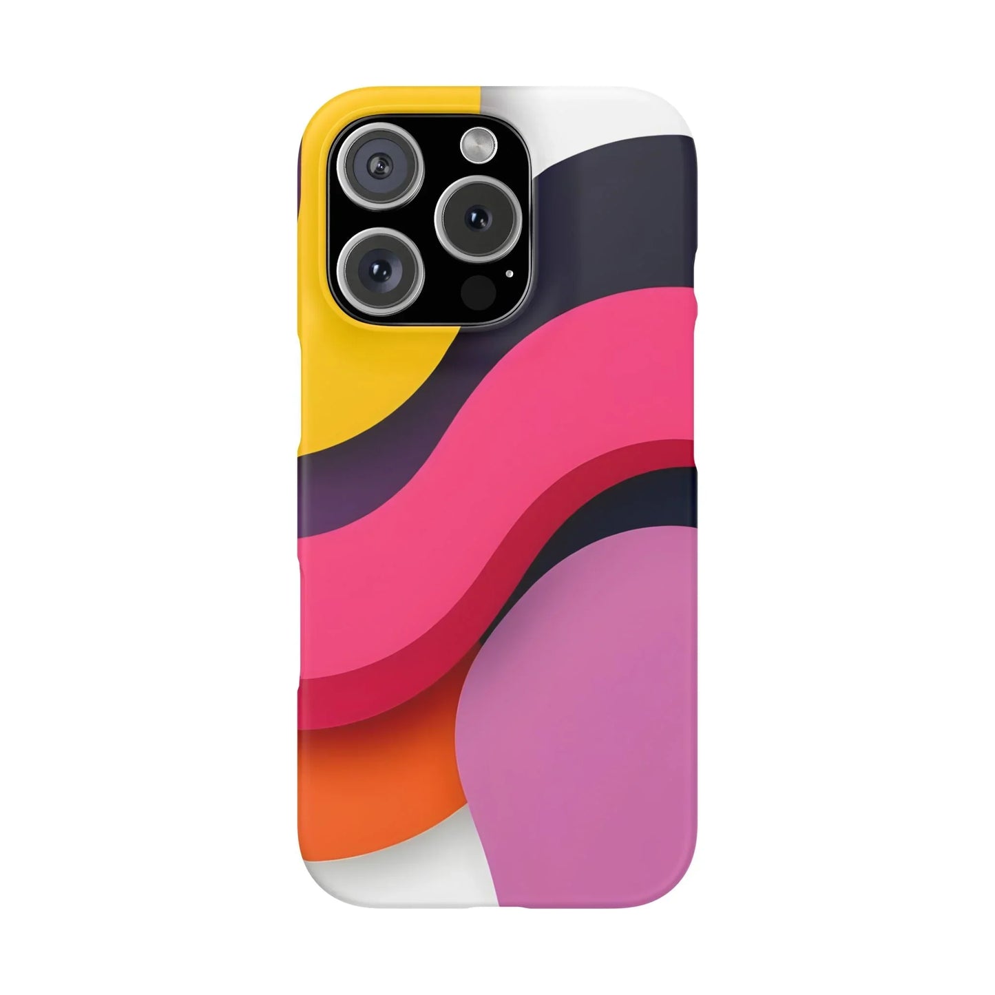 Abstract Phone Case for iPhone 7-16 and Samsung Galaxy S10-S25 Models - KarArmDesign