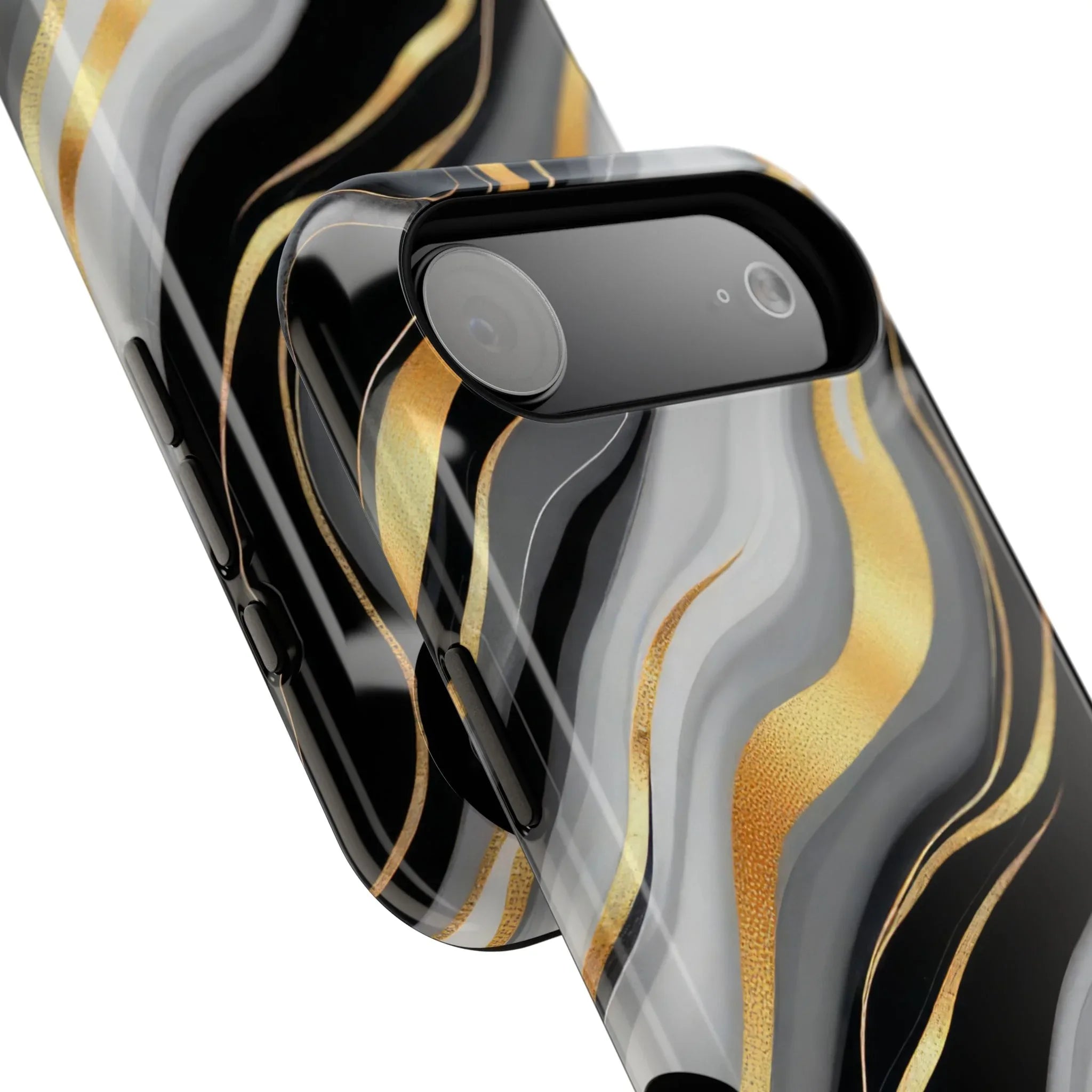 Modern Marble Flow Phone Case for iPhone 11-17 - KARARMDESIGN