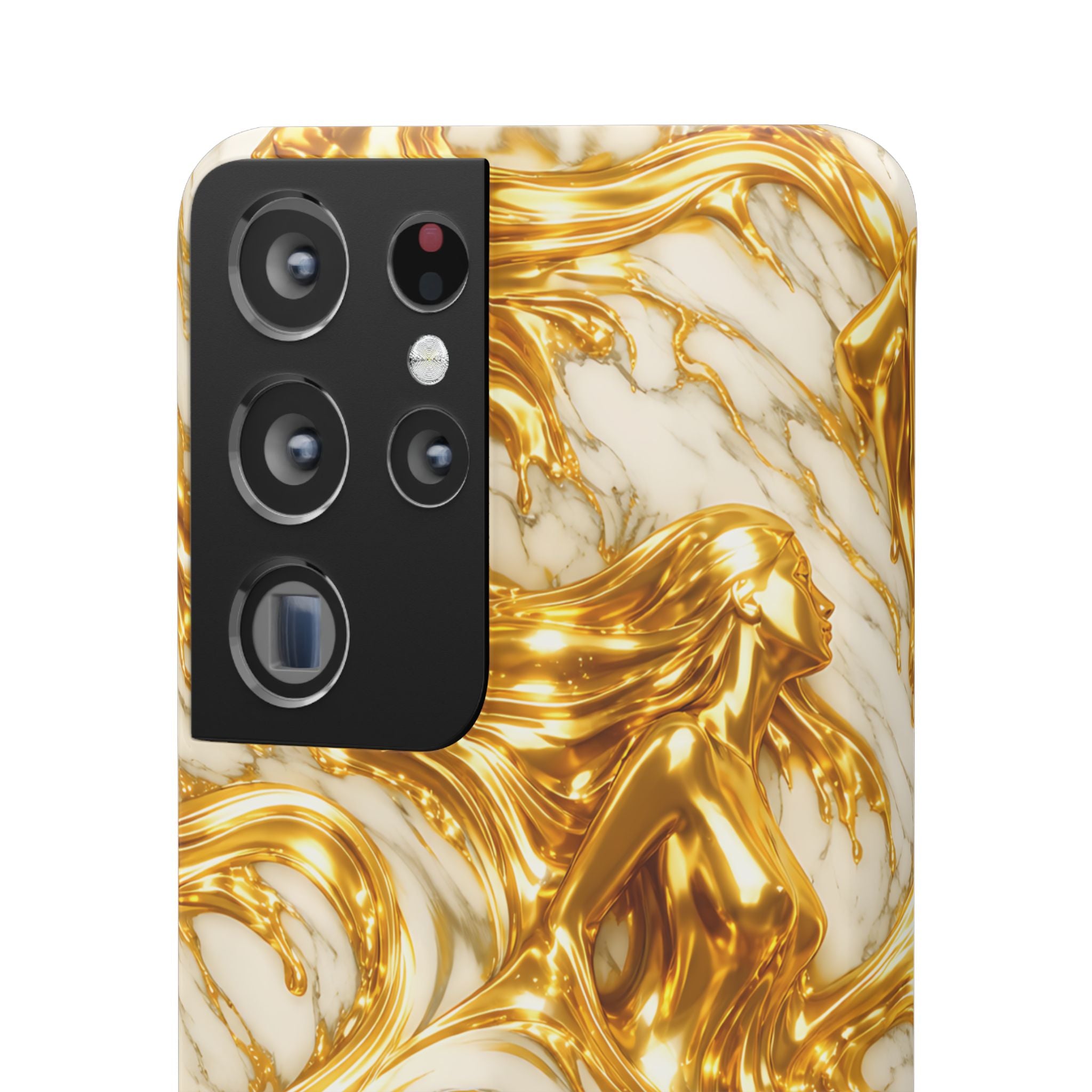 Divine Gold Woman Snap Phone Case for iPhone & Galaxy