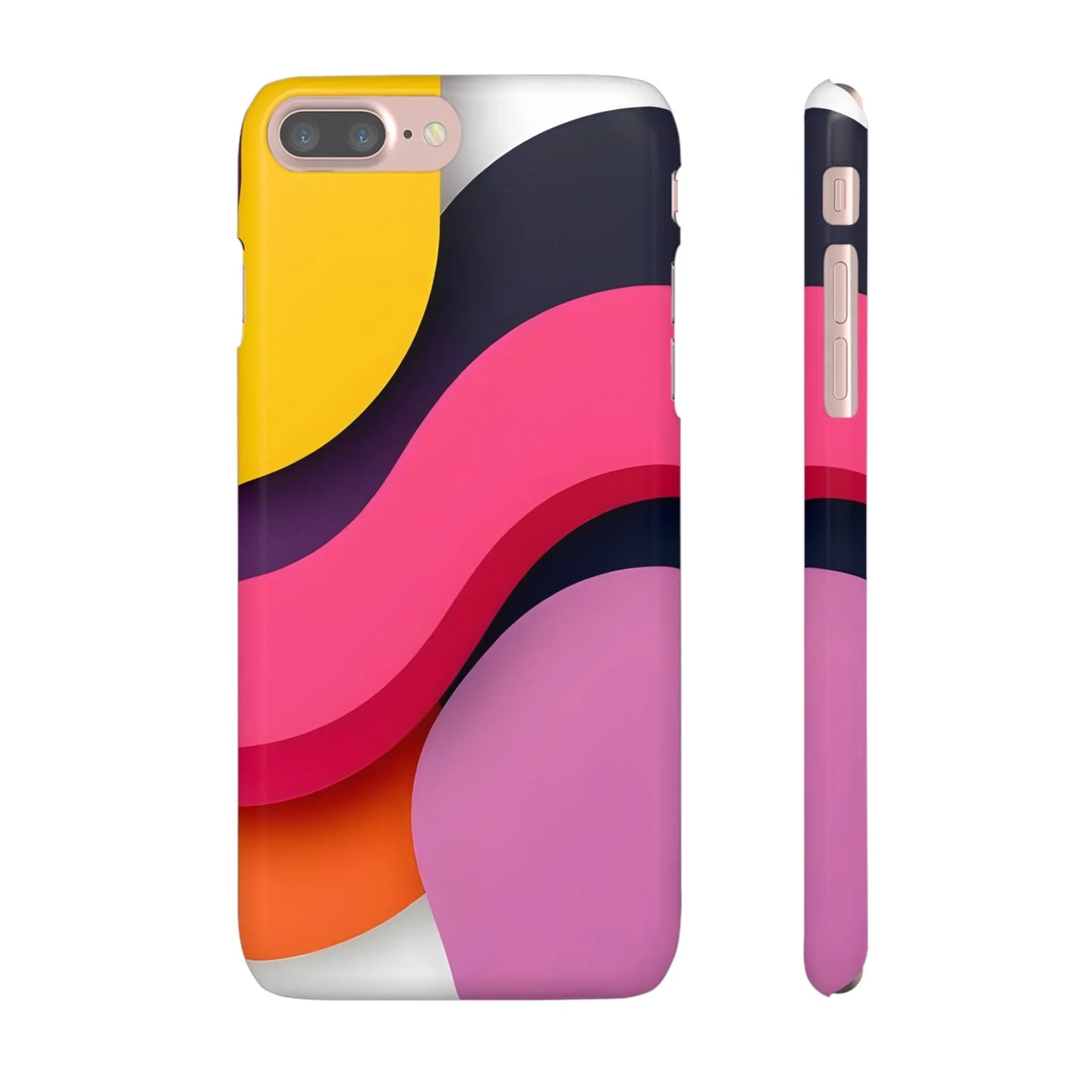 Abstract Phone Case for iPhone 7-16 and Samsung Galaxy S10-S25 Models - KarArmDesign