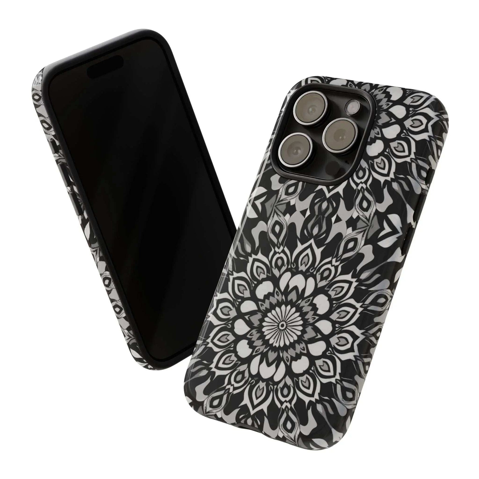 Mandala Phone Case for iPhone and Galaxy - KARARMDESIGN