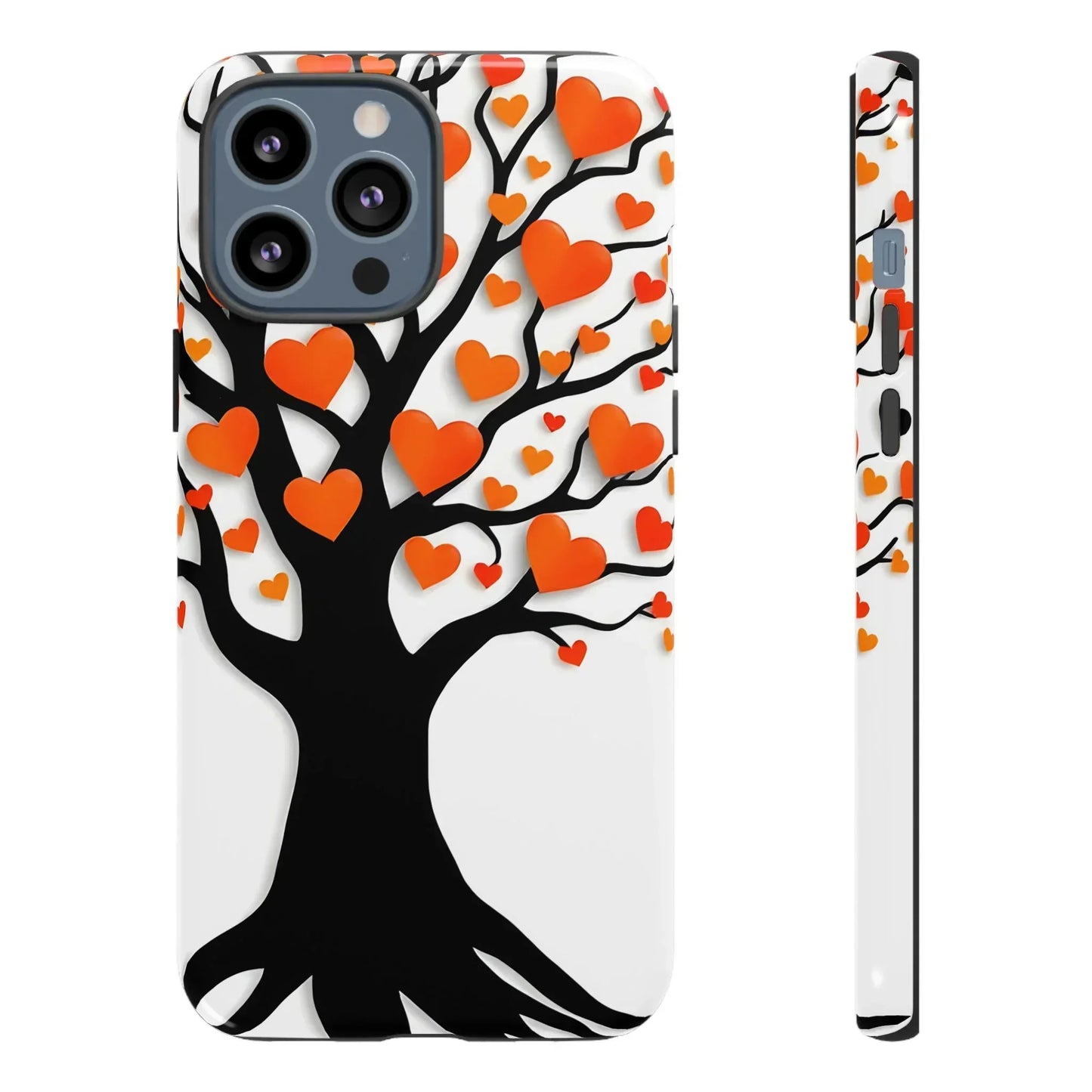 Heart Design Phone Case for iPhone 8–16 and Galaxy S10–S25 Models - KarArmDesign