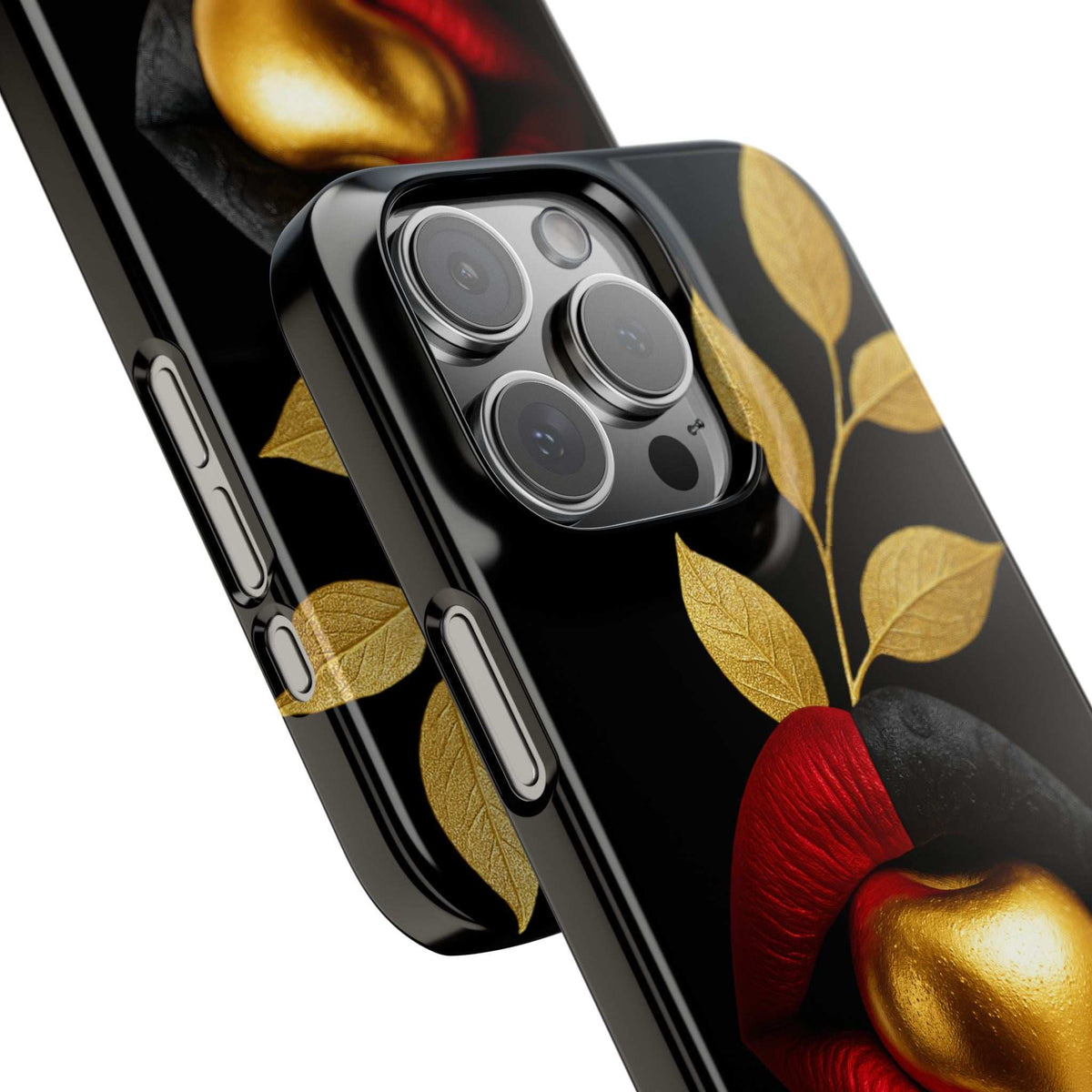 Gilded Expression Phone Case for iPhone 11-17