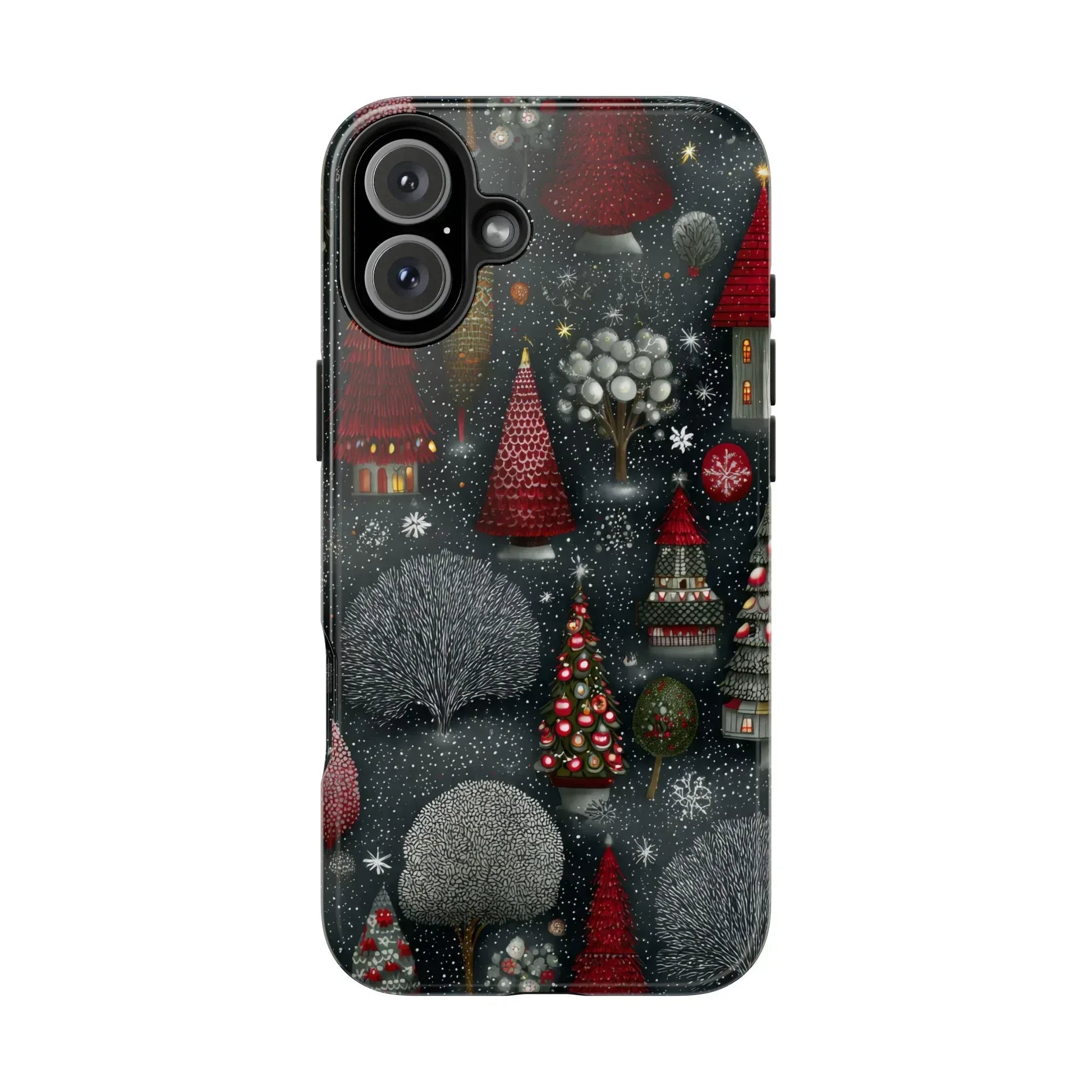 Frosted Fir Magic Phone Case for iPhone 11-17 - KARARMDESIGN