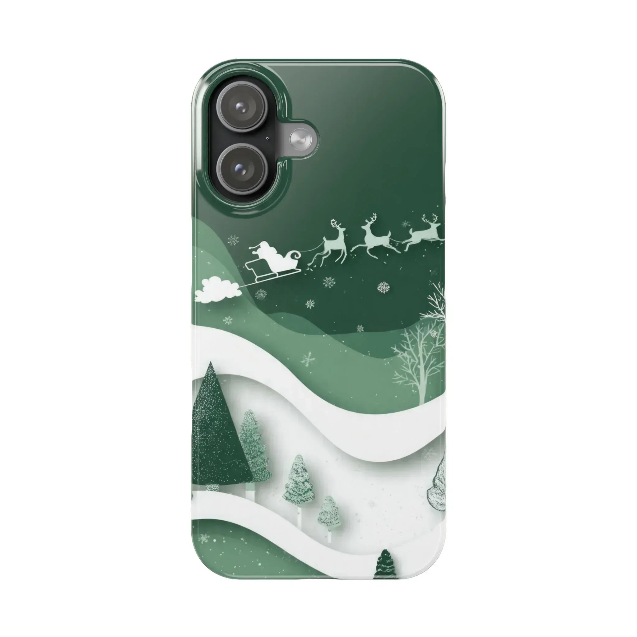 Evergreen Forest Phone Case for iPhone 11–17 - KARARMDESIGN