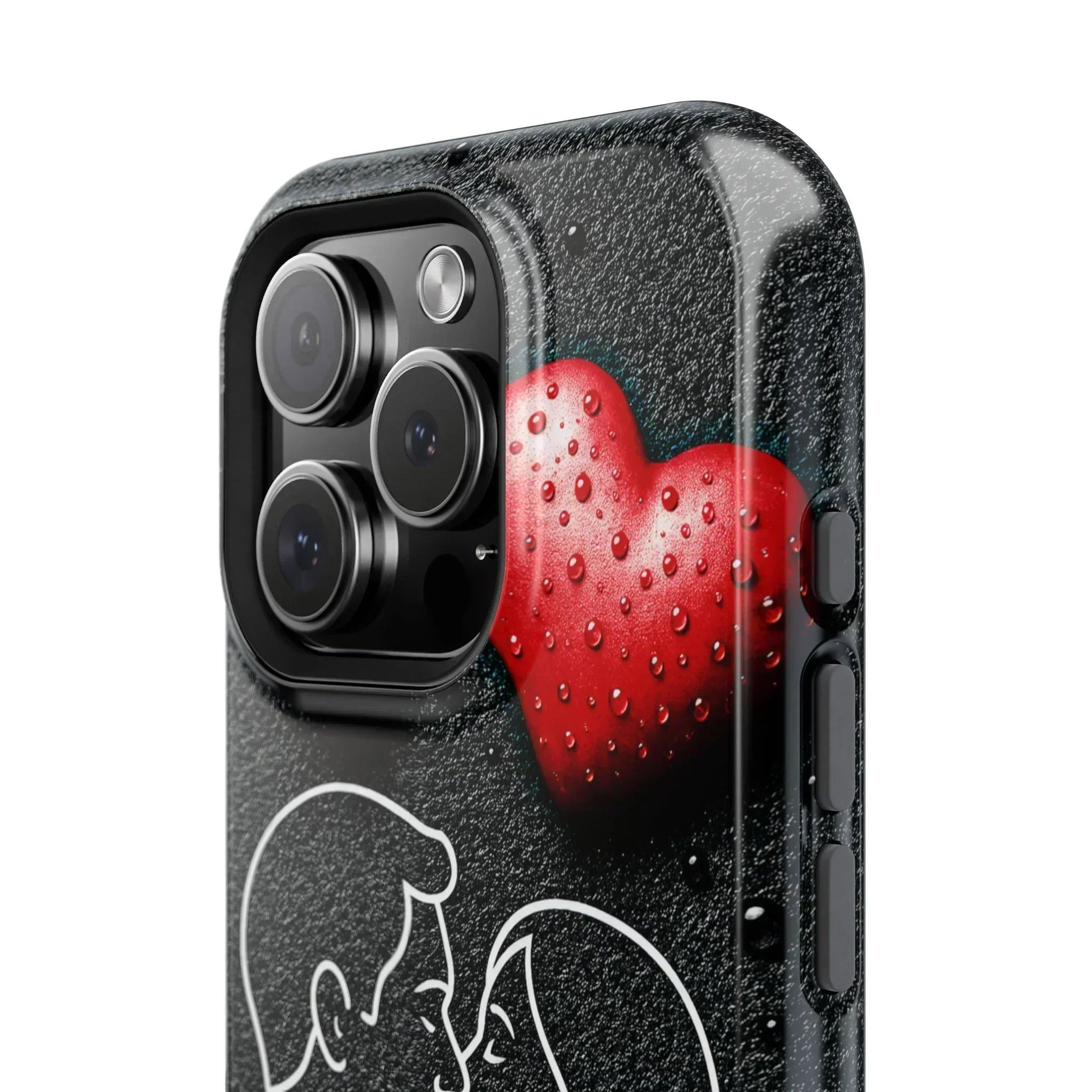 Midnight Kiss Phone Case for iPhone 13-16 Models - KarArmDesign
