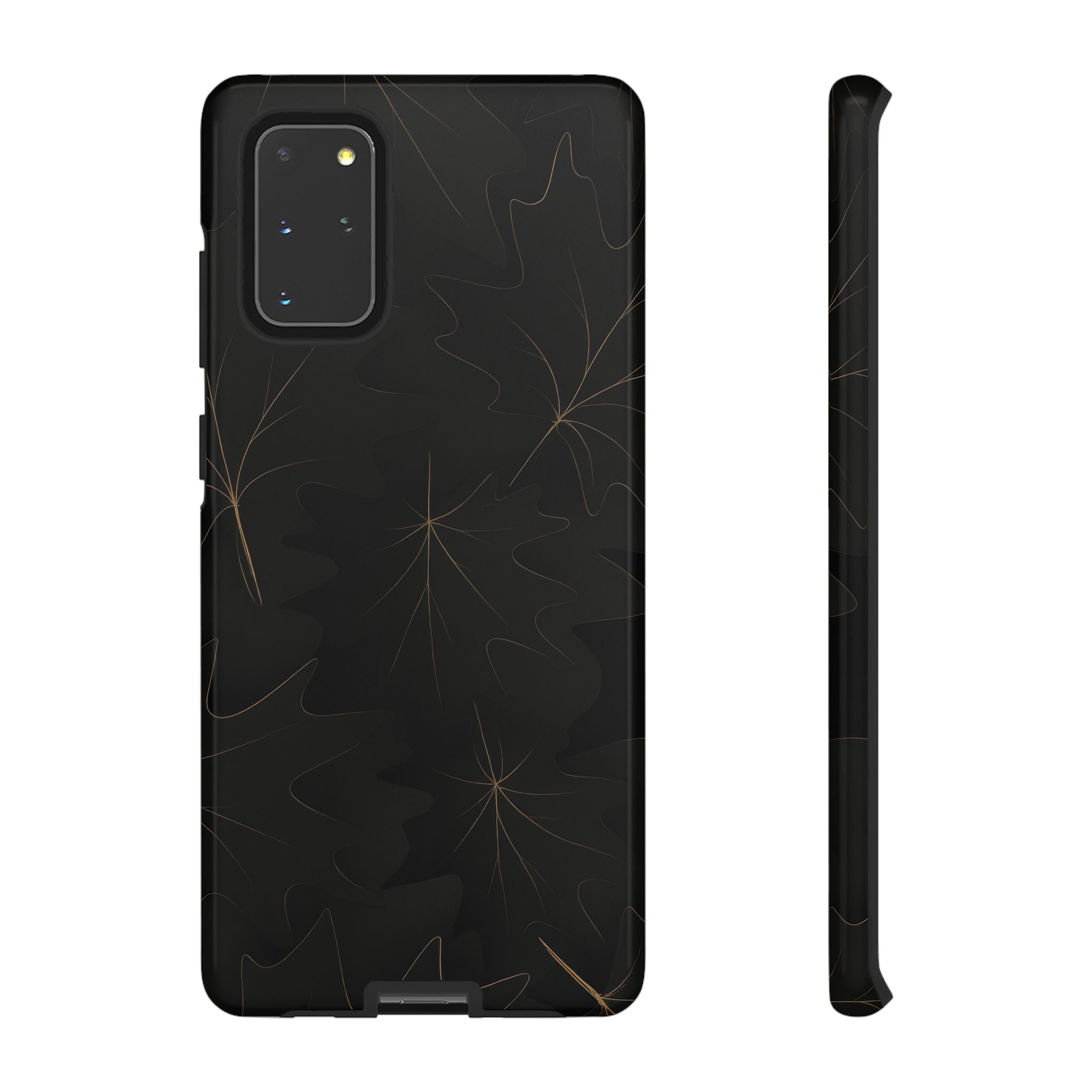 Luxury Fall Leaf Phone Case – Samsung Galaxy S20–S26 & Google Pixel 6-9