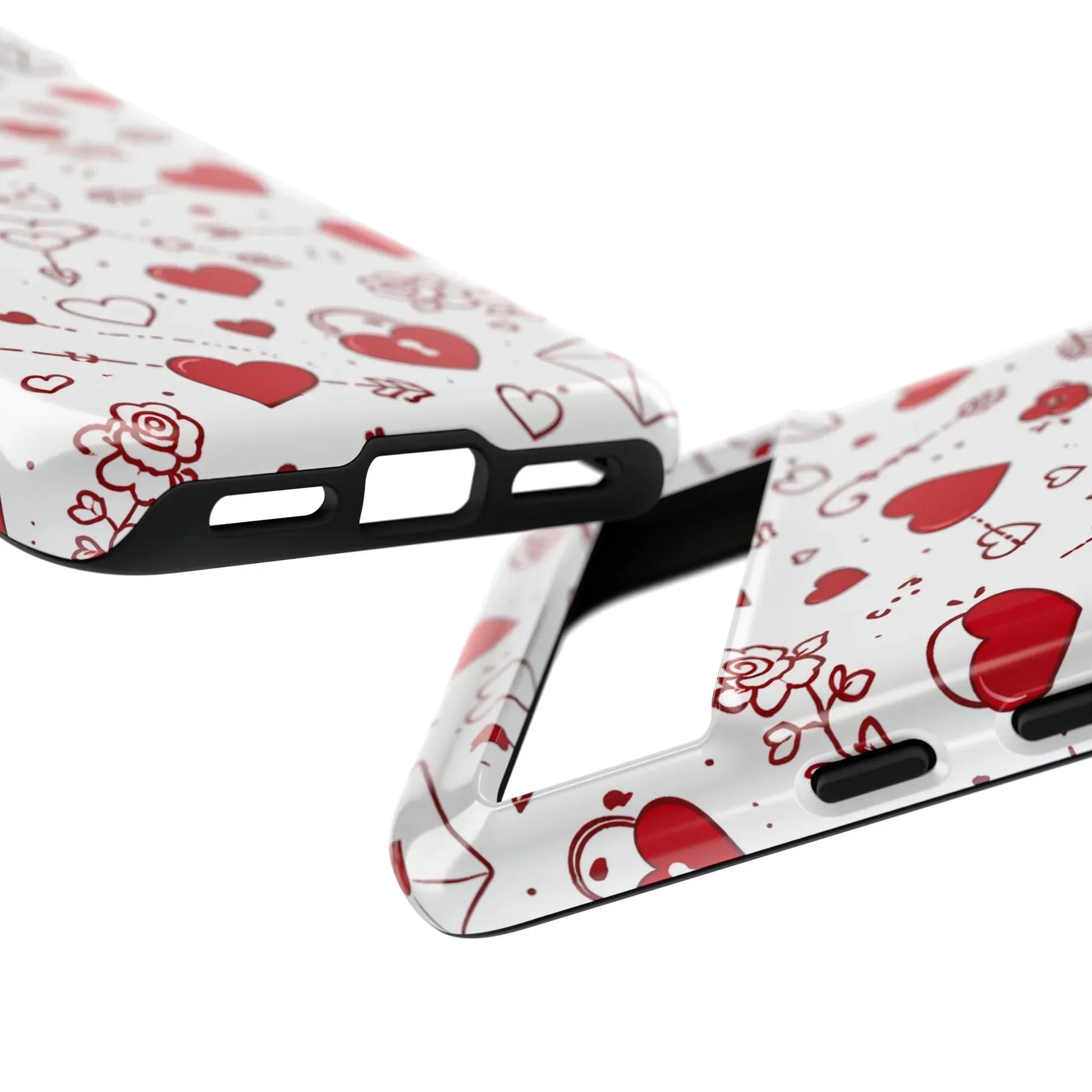 Love Doodles Valentine Phone Case for Google Pixel up to 9 - KARARMDESIGN