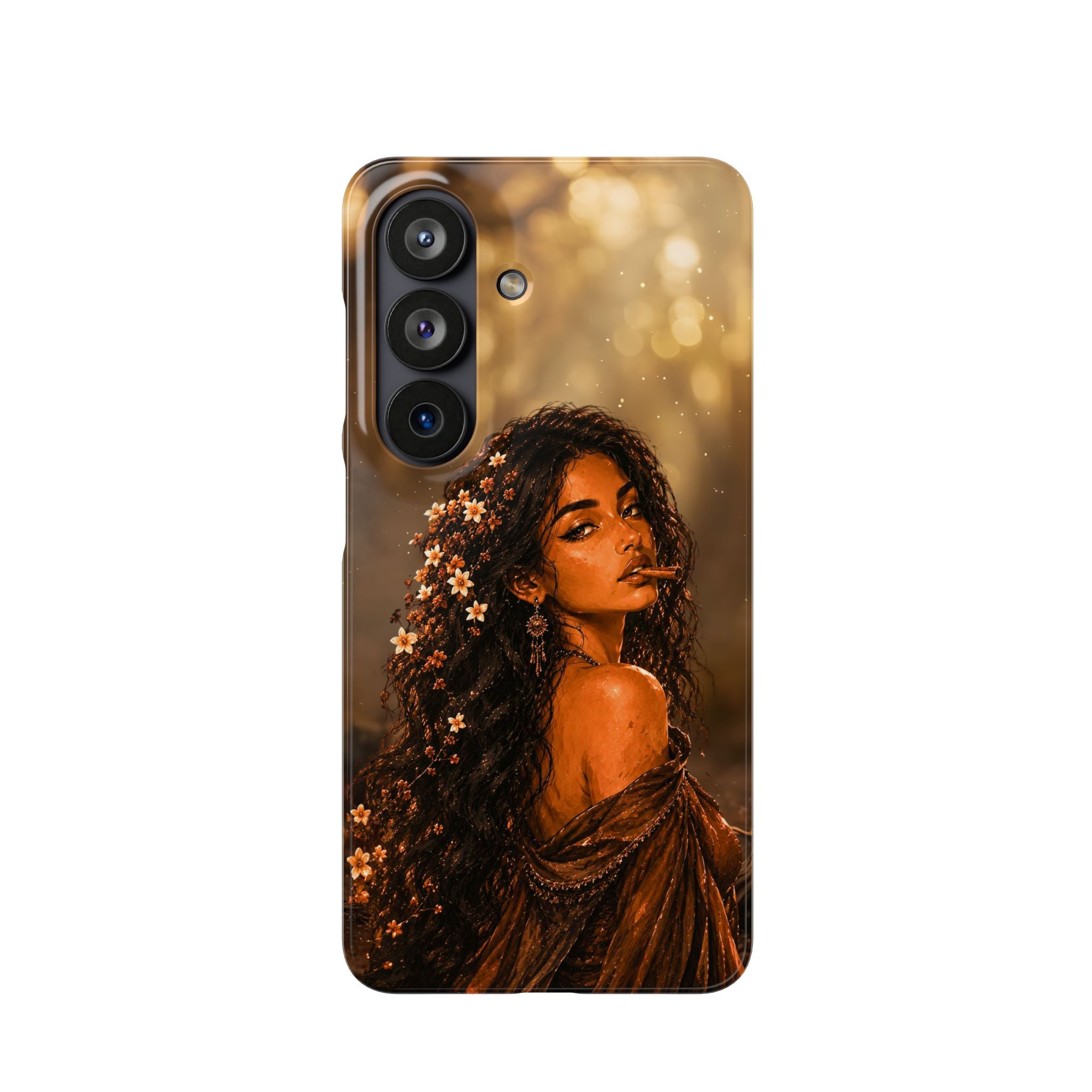 Cinnamon Girl Phone Case for iPhone 11-17 & Samsung Galaxy S20-S26