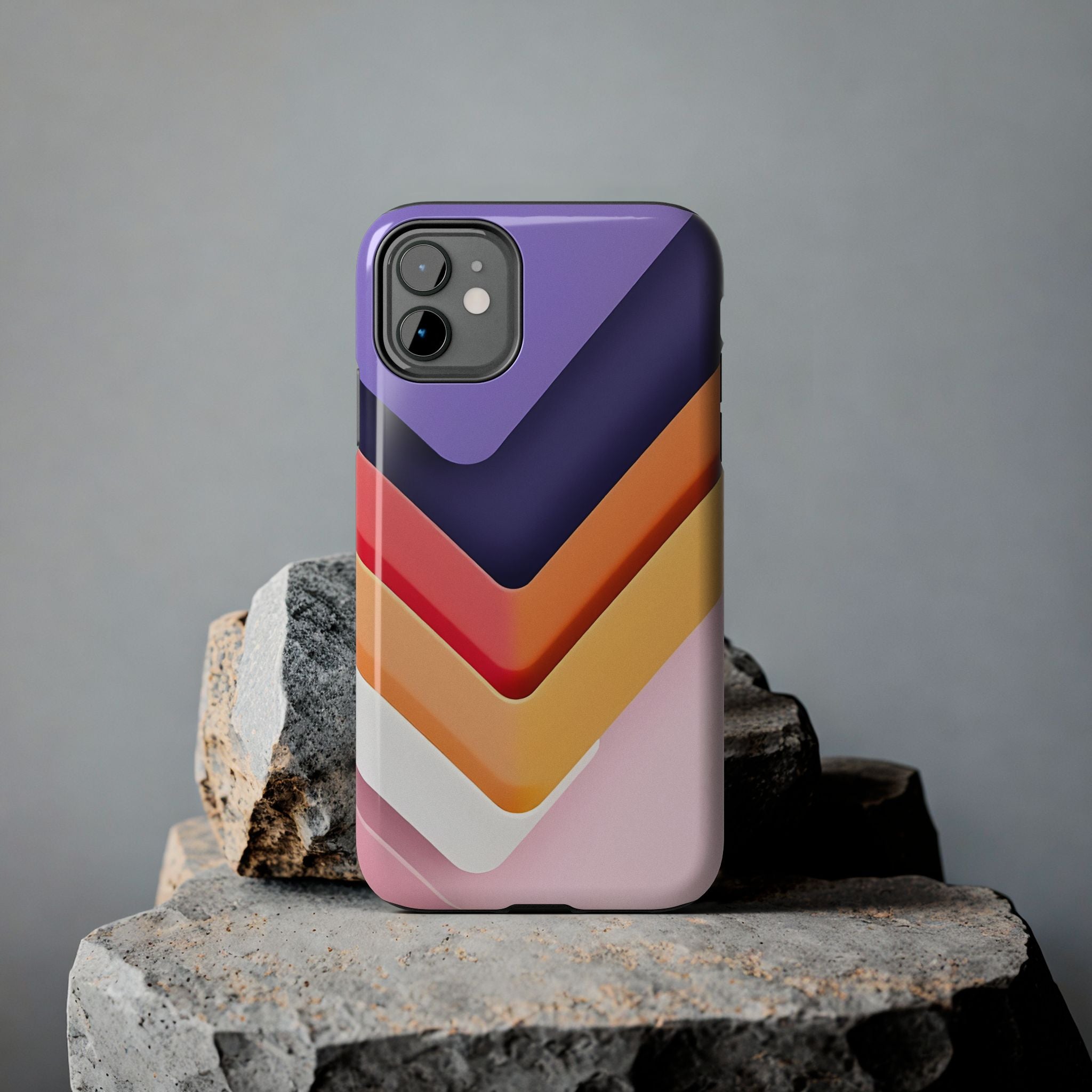 Geometric Chevron Tough Case for iPhone & Samsung Galaxy