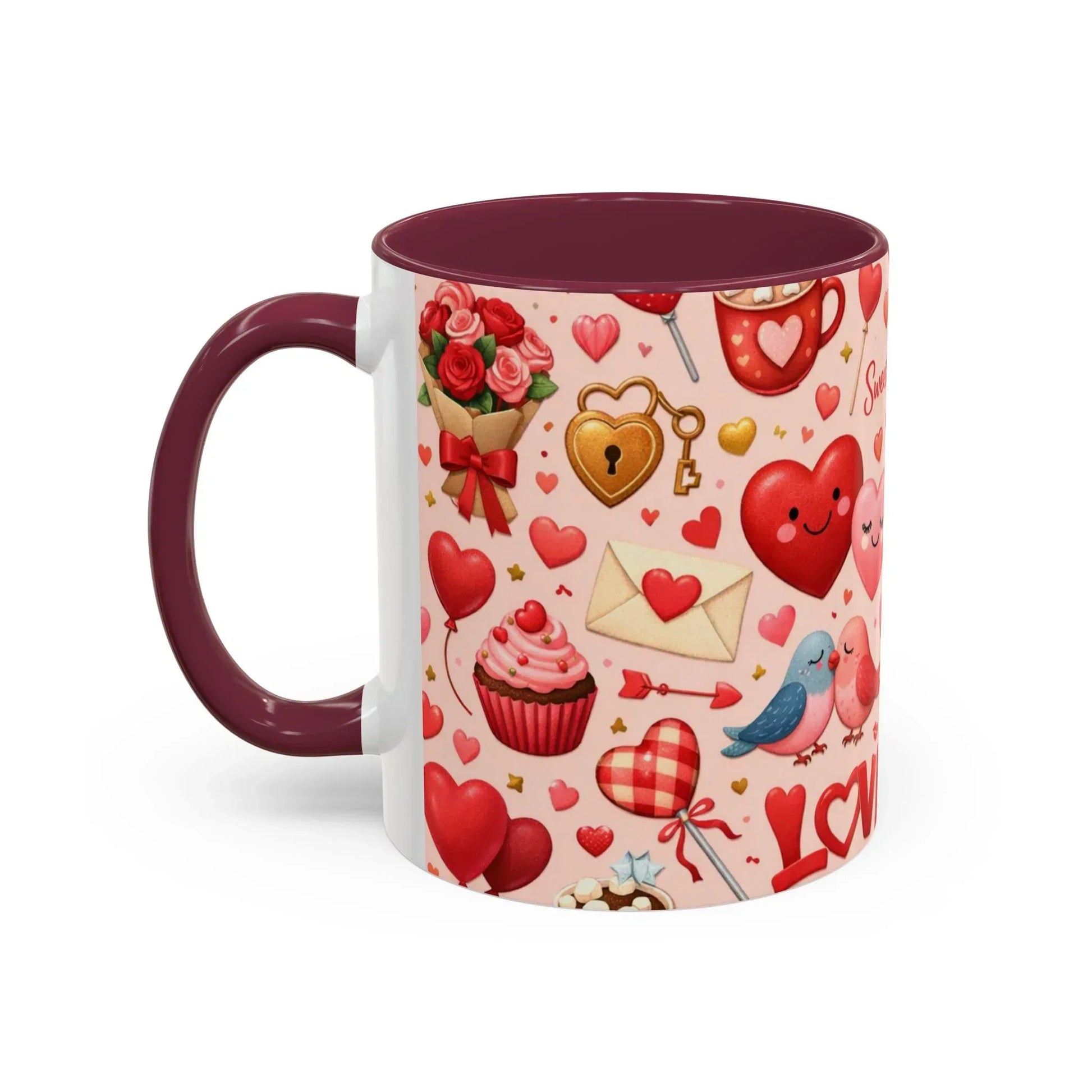 Sweetheart Love Mug - Colorful Mugs (11oz, 15oz) - KARARMDESIGN