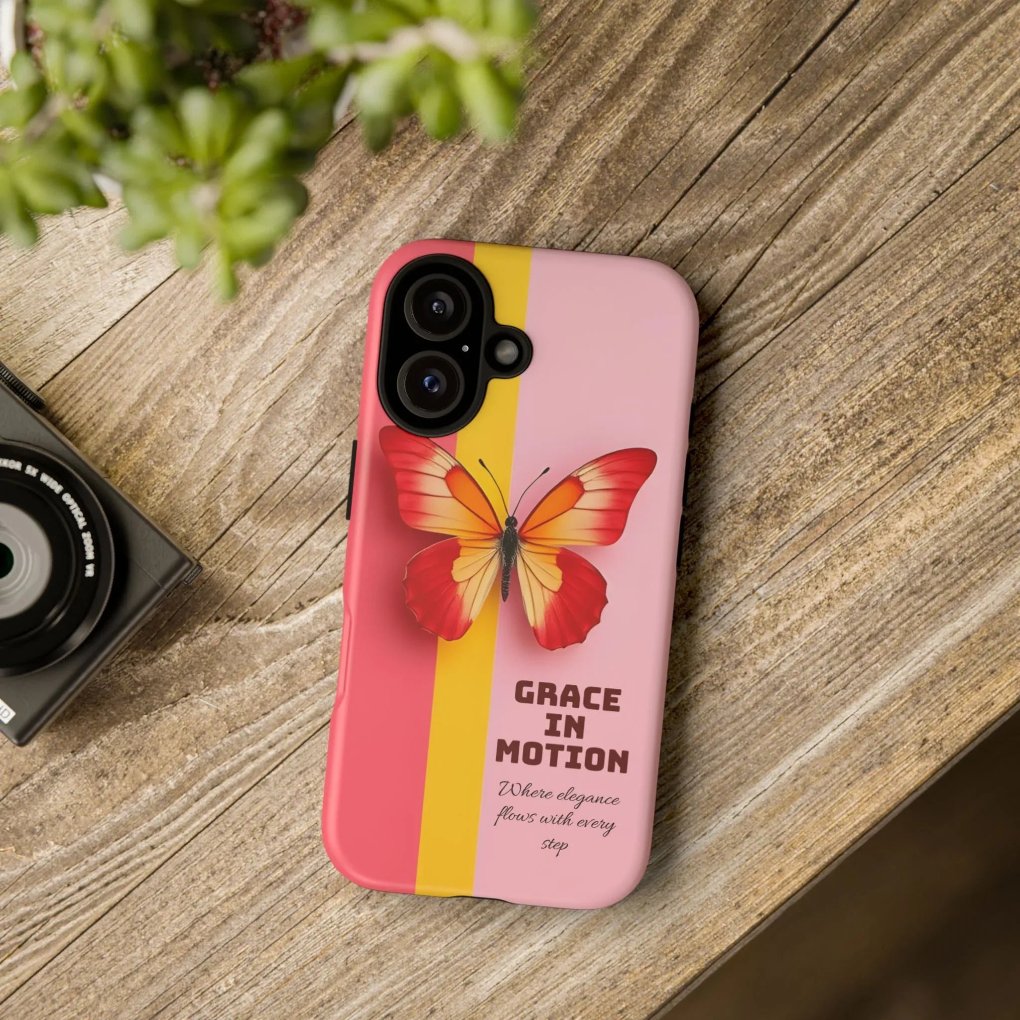 Grace in Motion – Elegant Phone Case for iPhone, Galaxy & Pixel - KARARMDESIGN
