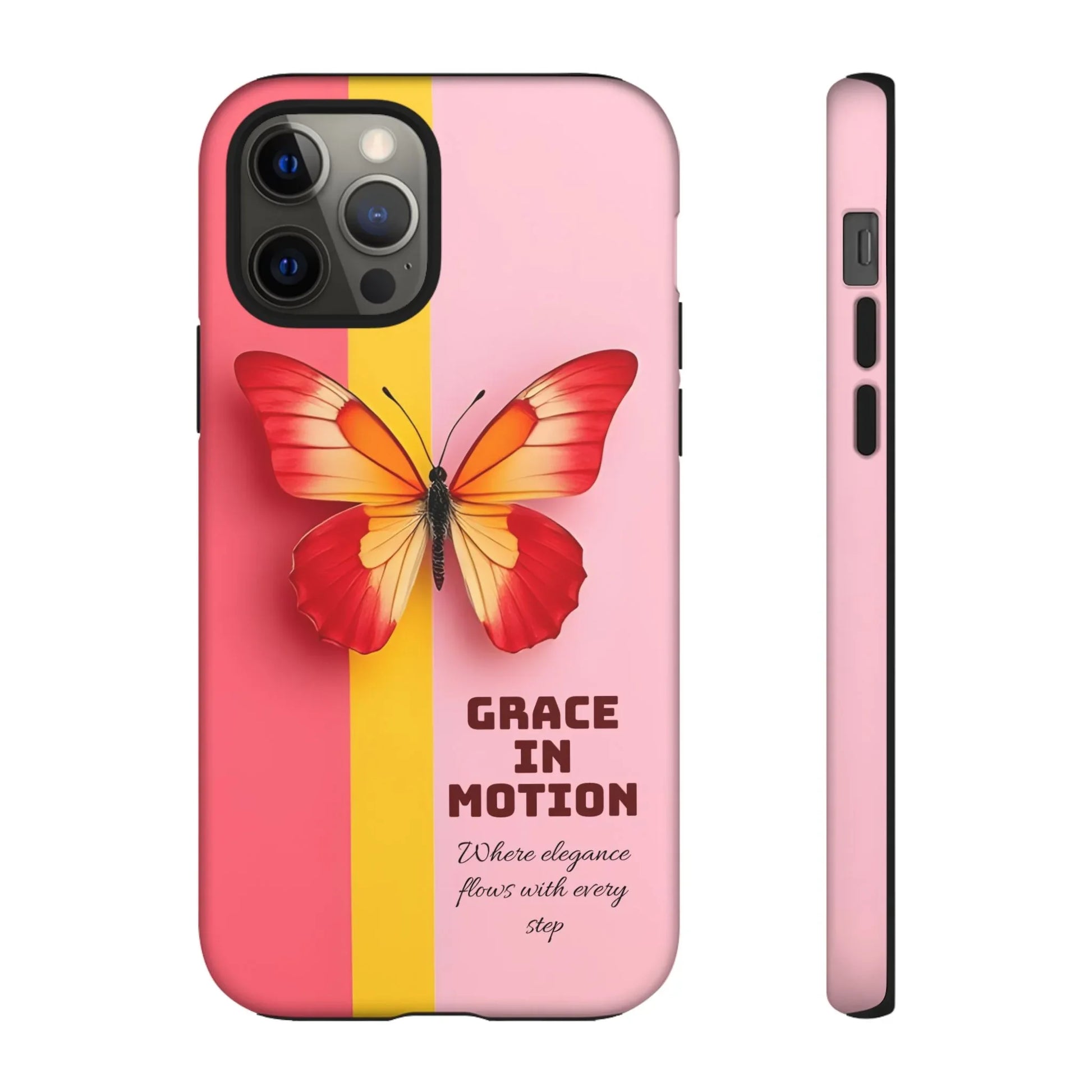 Grace in Motion – Elegant Phone Case for iPhone, Galaxy & Pixel - KARARMDESIGN