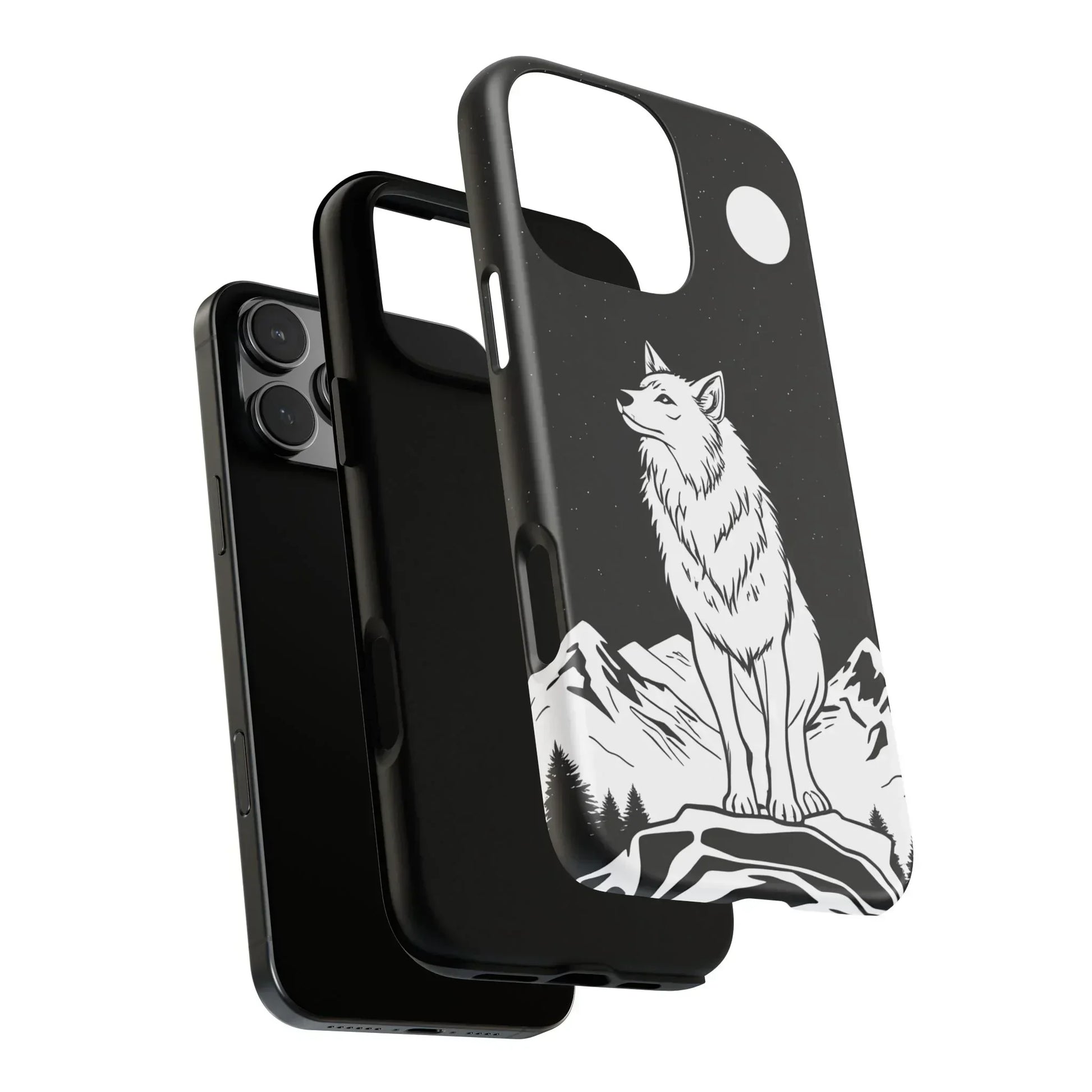 Majestic Wolf Phone Case for iPhone and Samsung Galaxy - KarArmDesign