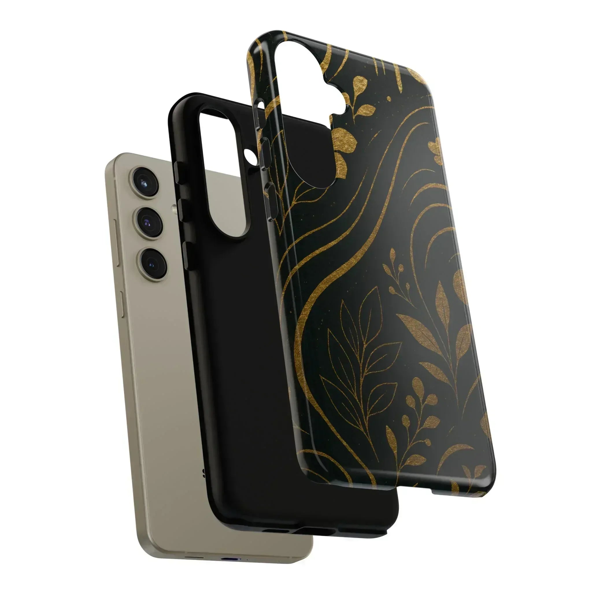 Gold Pattern Phone Case for Galaxy and Pixel - KARARMDESIGN