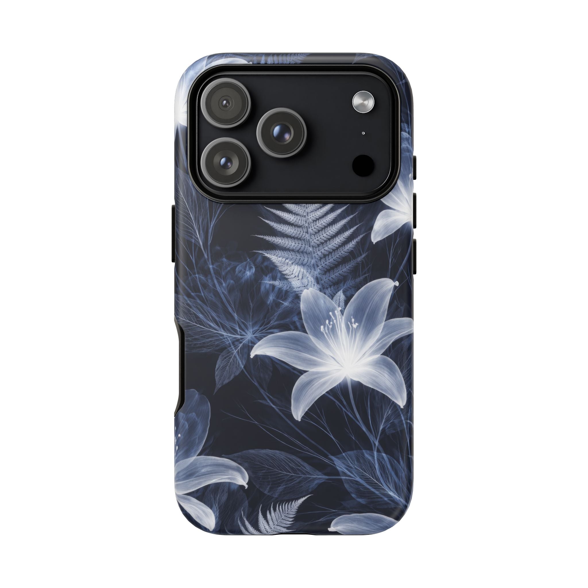 Moonlight Garden Phone Case for iPhone 11-17 and Galaxy S20-S26