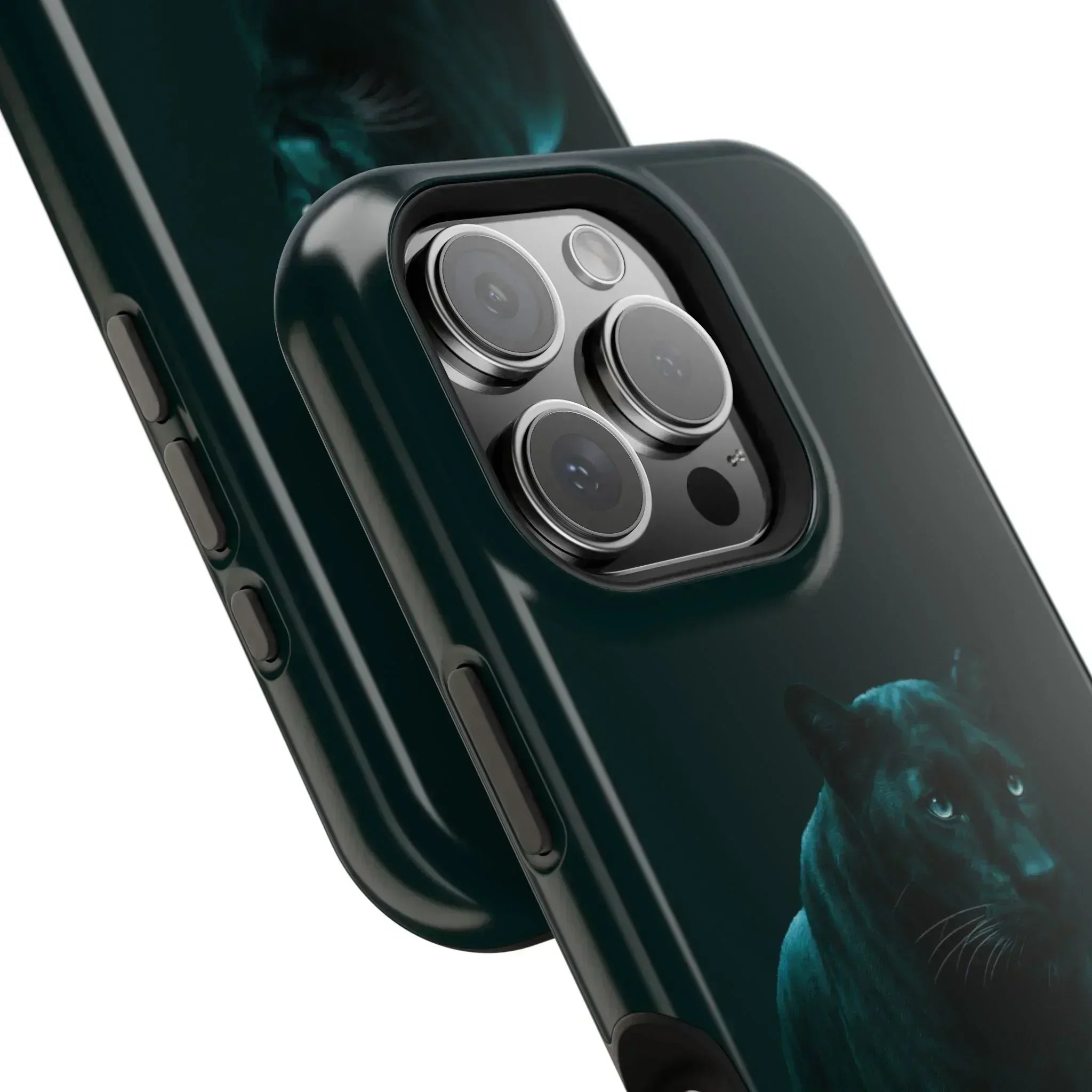 Black Panther Phone Case for iPhone 12-16 and Galaxy S21-S22 - KARARMDESIGN