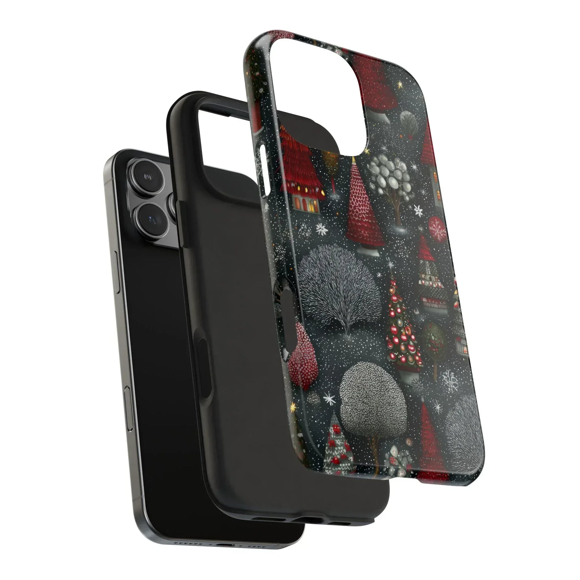 Frosted Fir Magic Phone Case for iPhone 11-17 - KARARMDESIGN