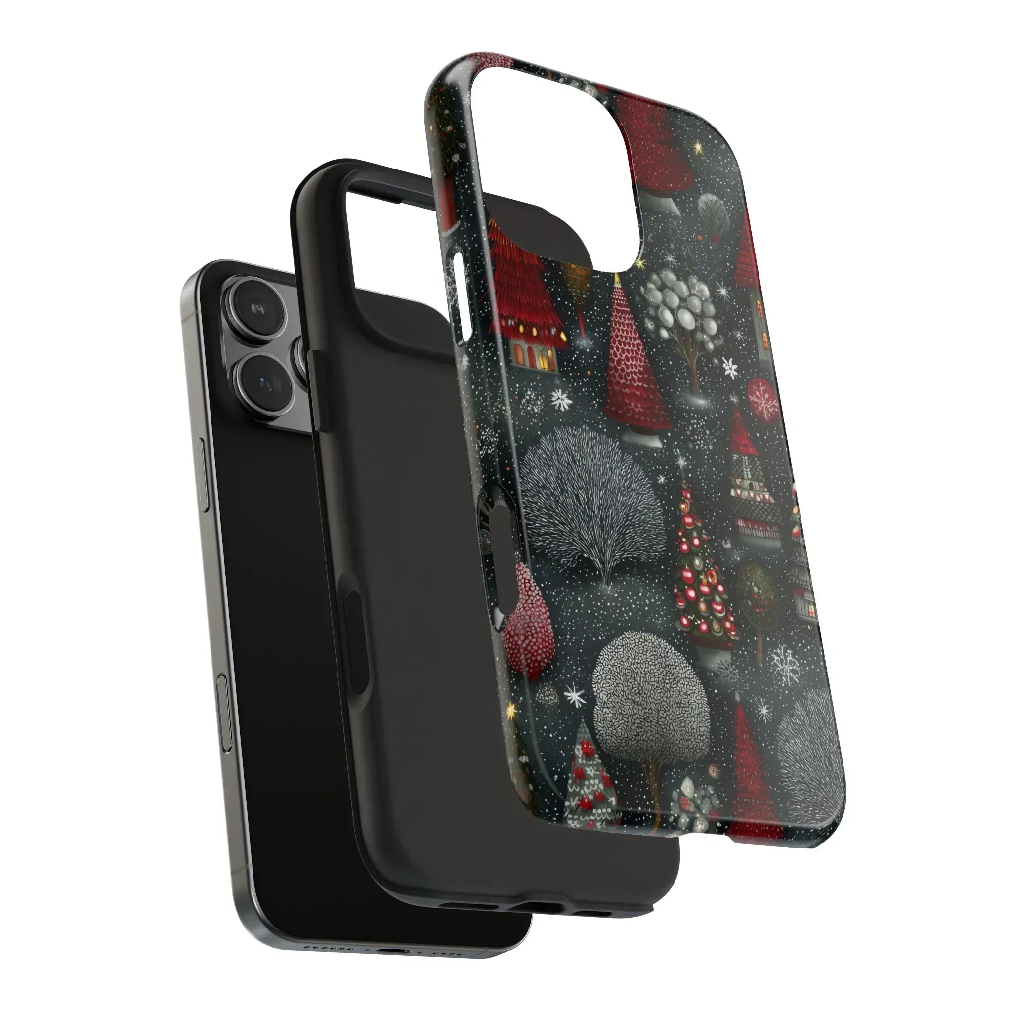 Frosted Fir Magic Phone Case for iPhone 11-17 - KARARMDESIGN