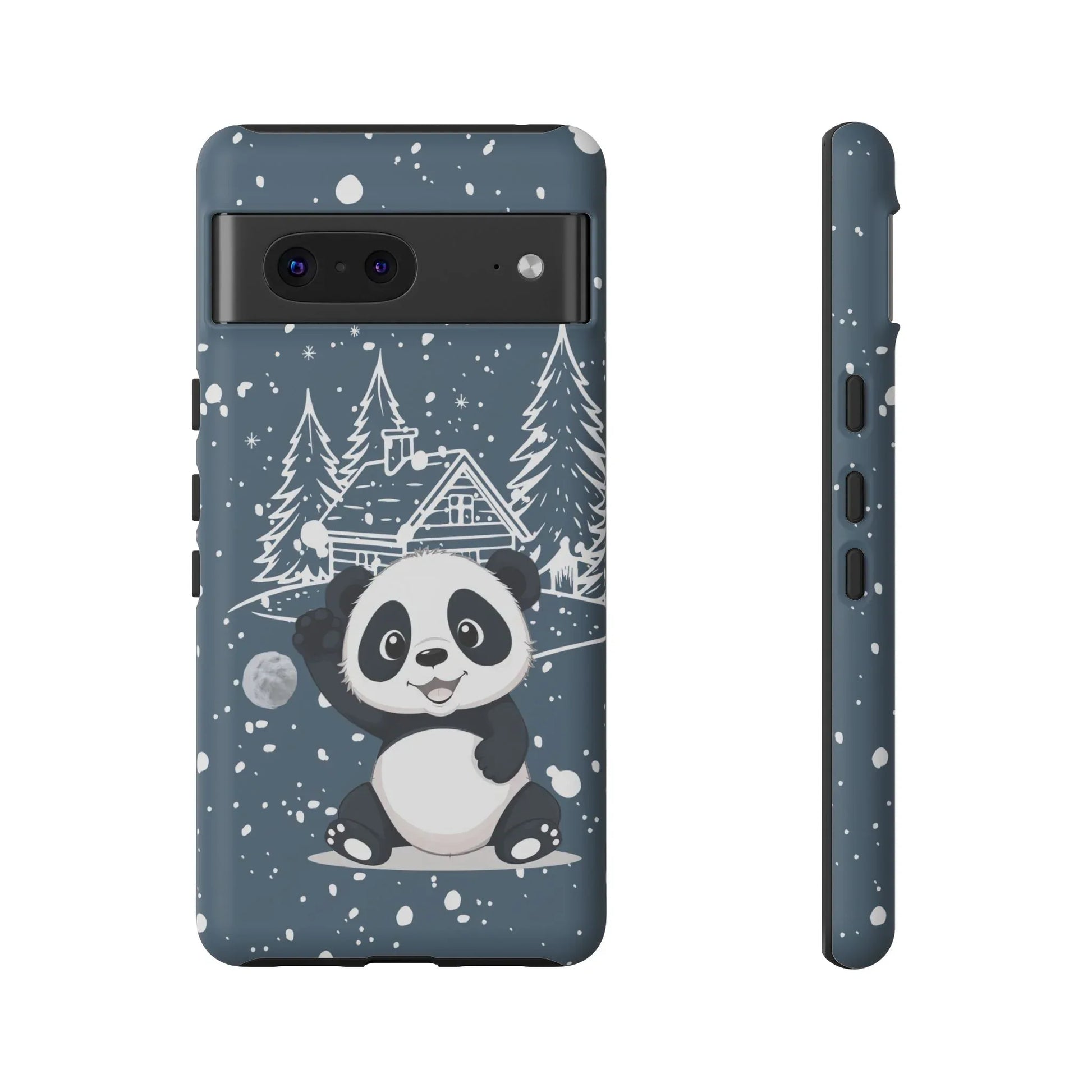 Cute Panda Phone Case for Samsung Galaxy and Google Pixel - KARARMDESIGN