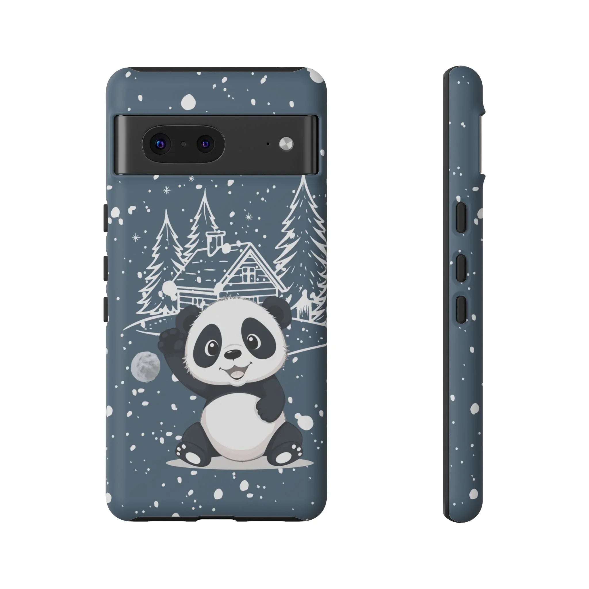 Cute Panda Phone Case for Samsung Galaxy and Google Pixel - KARARMDESIGN