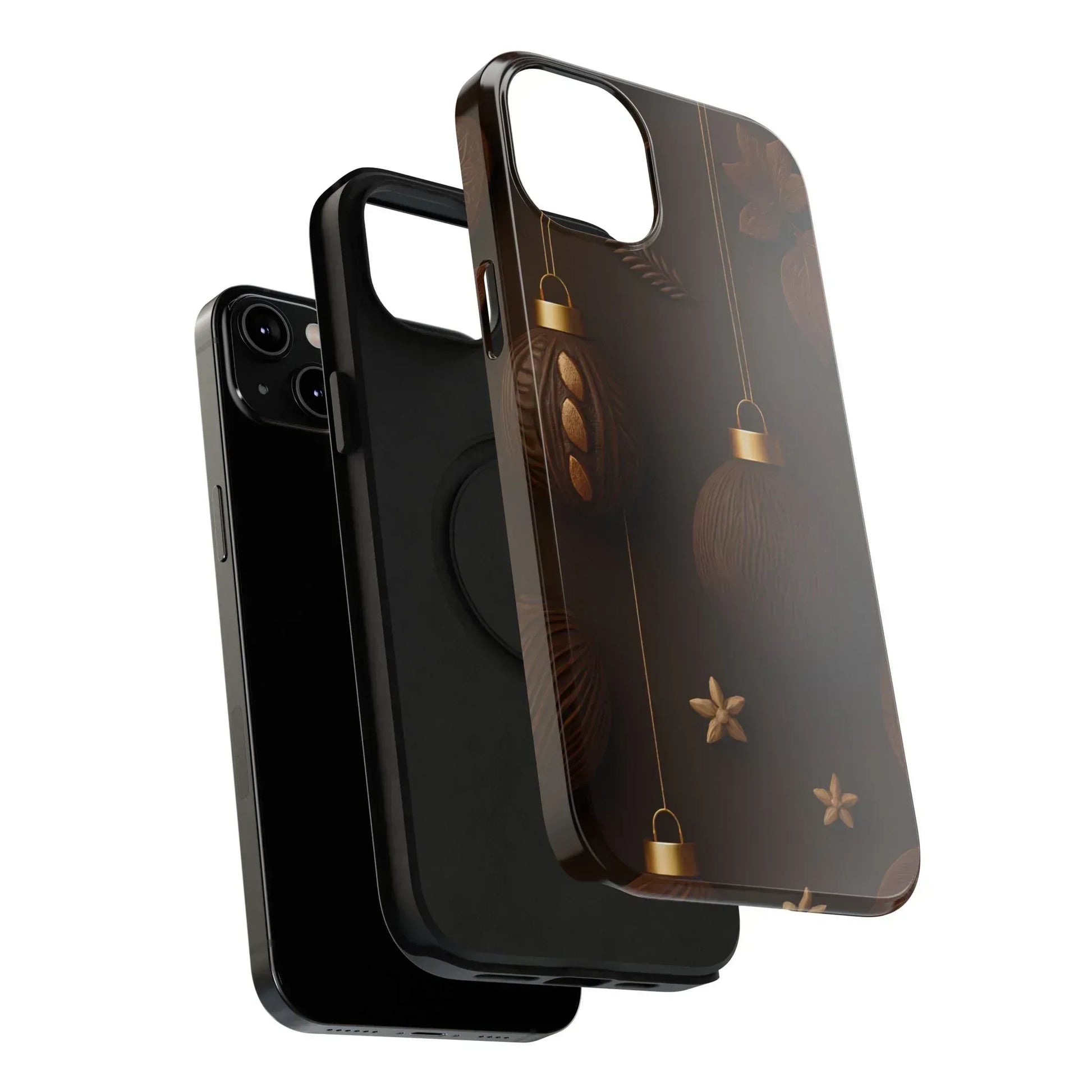Chocolate Ornaments Phone Case for iPhone 11-17 and Galaxy S21-S22 - KARARMDESIGN