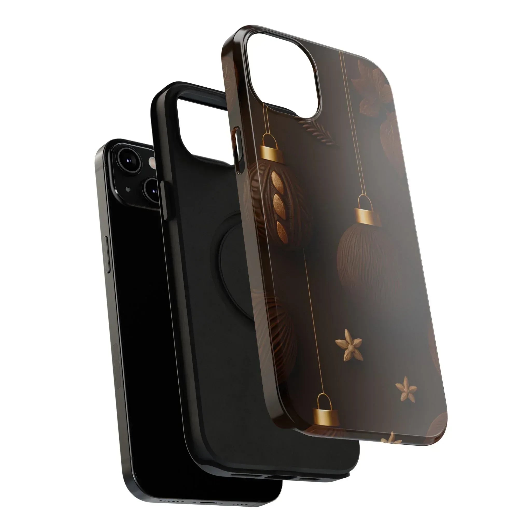 Chocolate Ornaments Phone Case for iPhone 11-17 and Galaxy S21-S22 - KARARMDESIGN