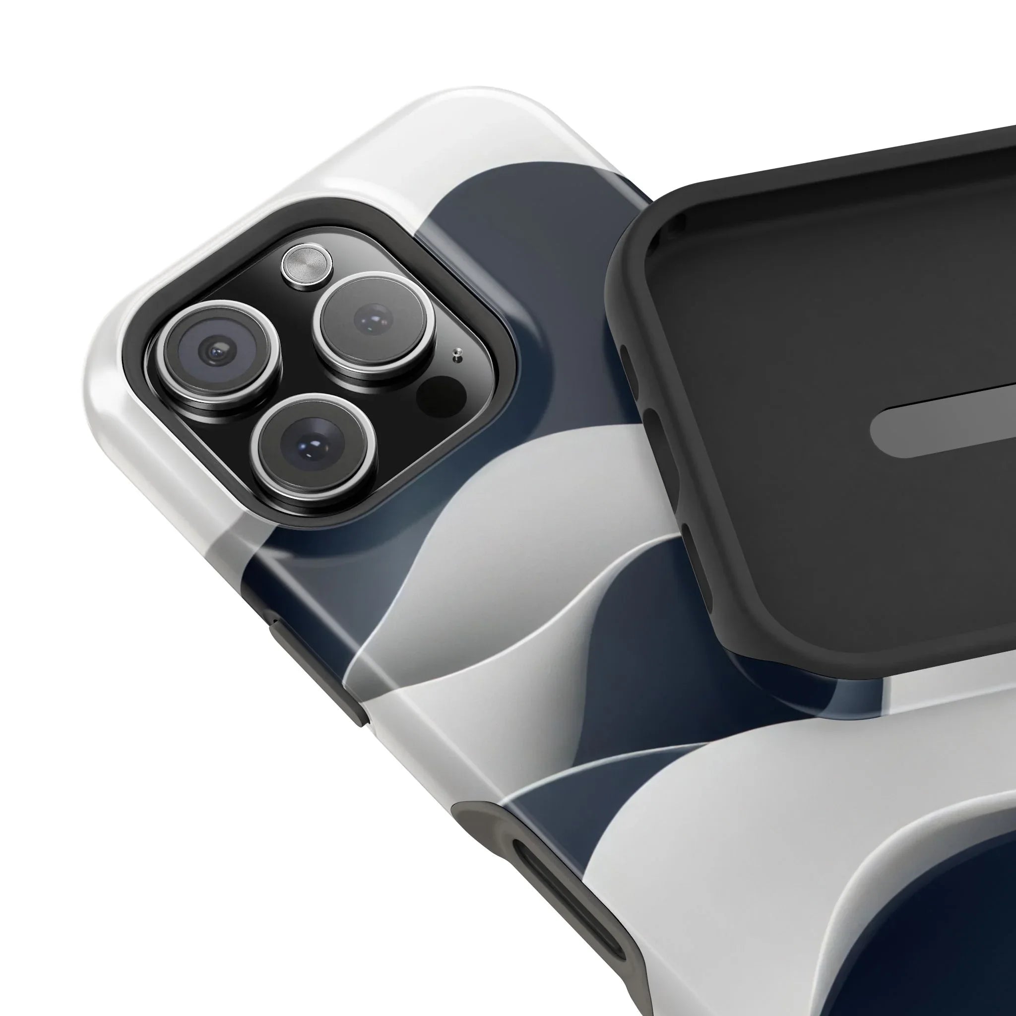 Ocean Flow Phone Case for iPhone 11-17 and Galaxy S21-S22 - KARARMDESIGN