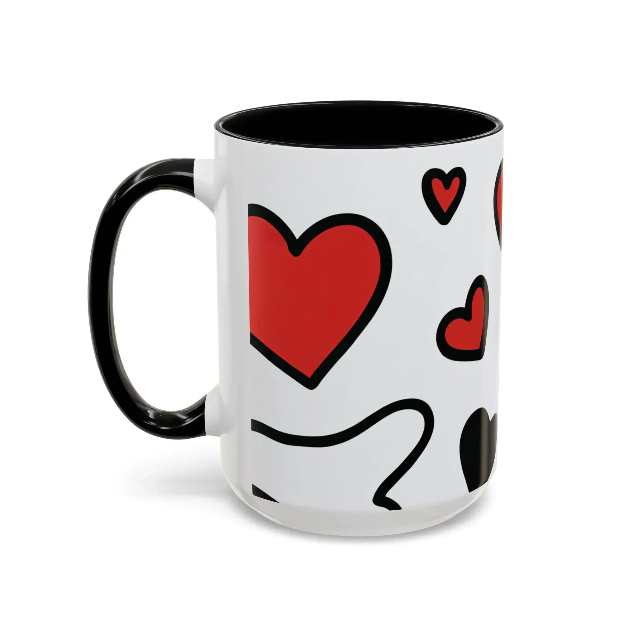 Love Overflow Mug – Accent Coffee Mug (11, 15oz) - KARARMDESIGN