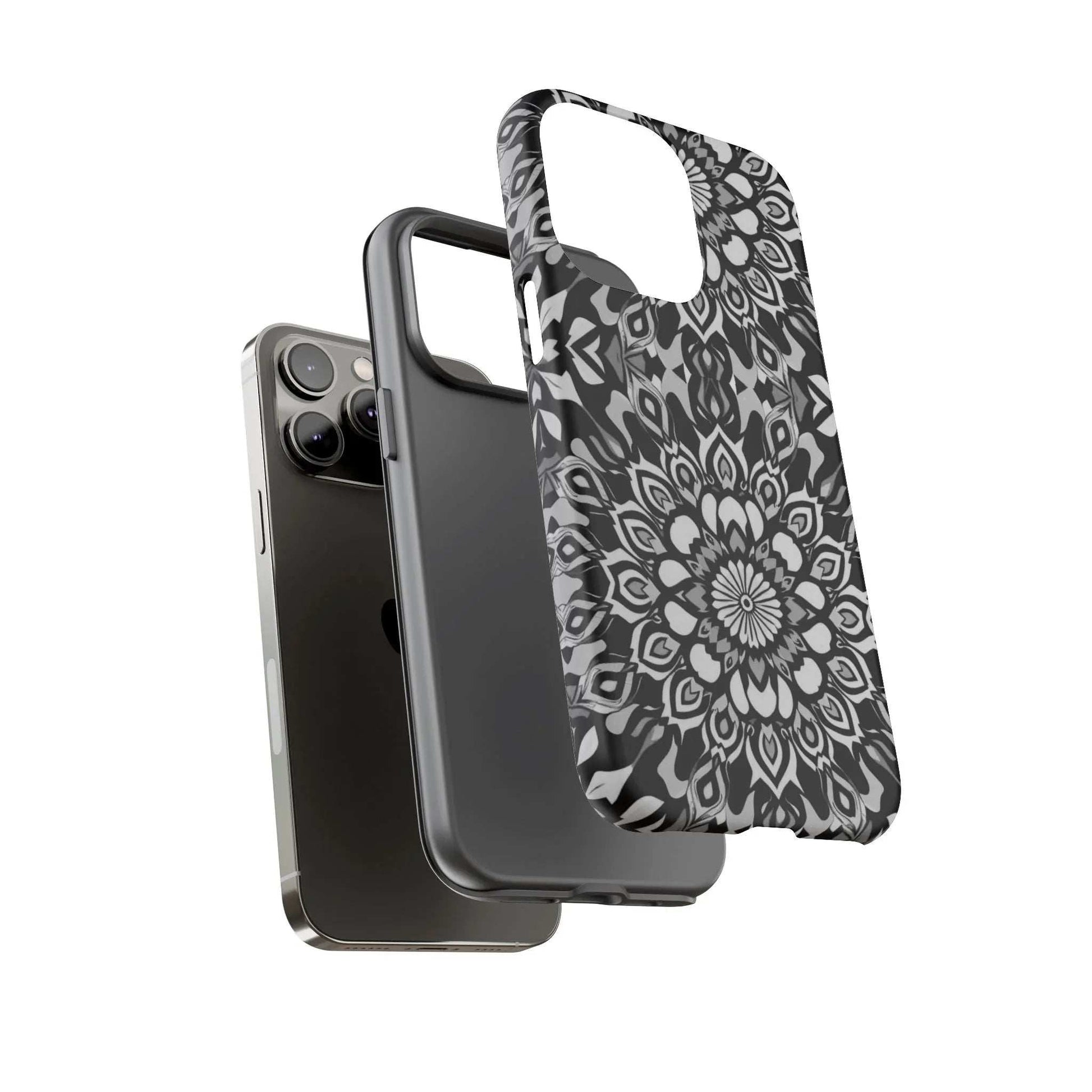 Mandala Phone Case for iPhone and Galaxy - KARARMDESIGN