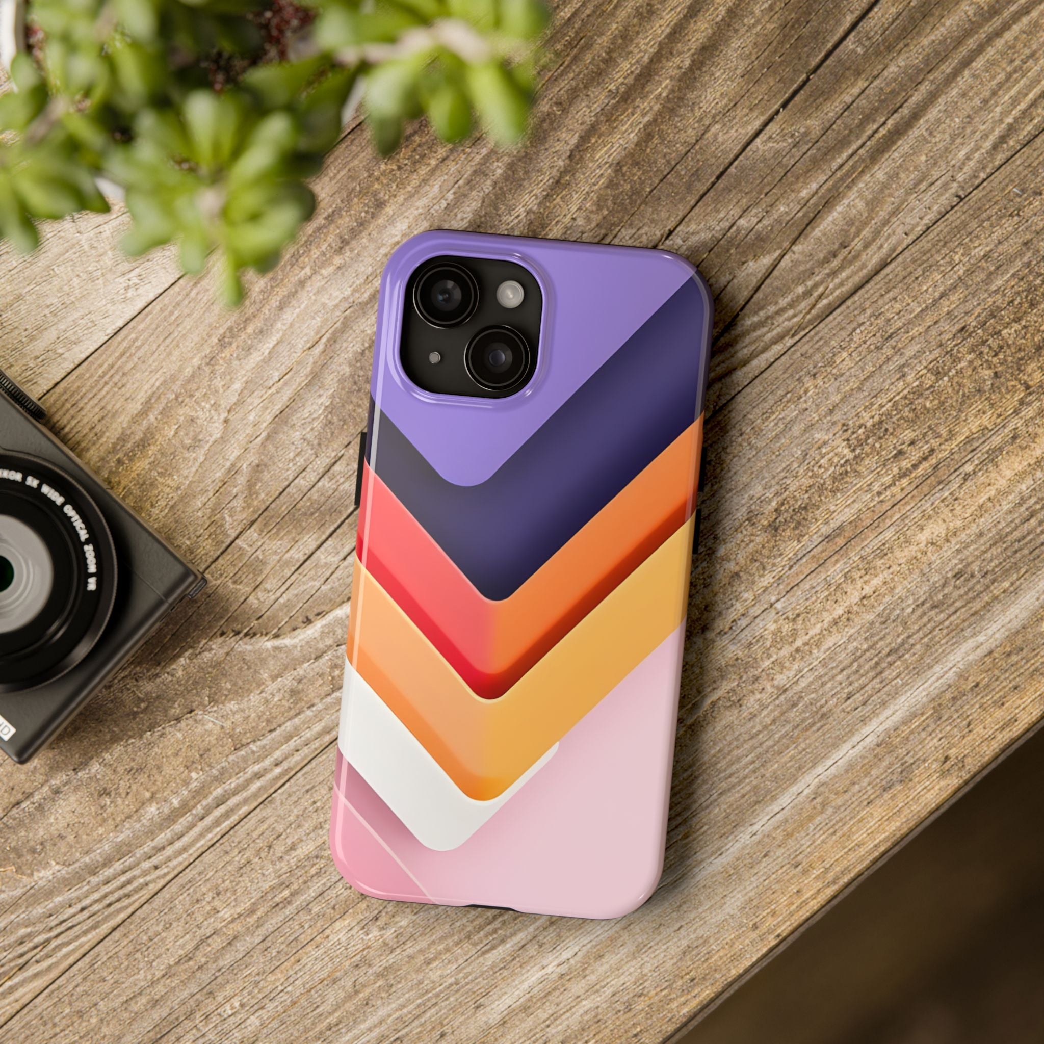 Geometric Chevron Tough Case for iPhone & Samsung Galaxy