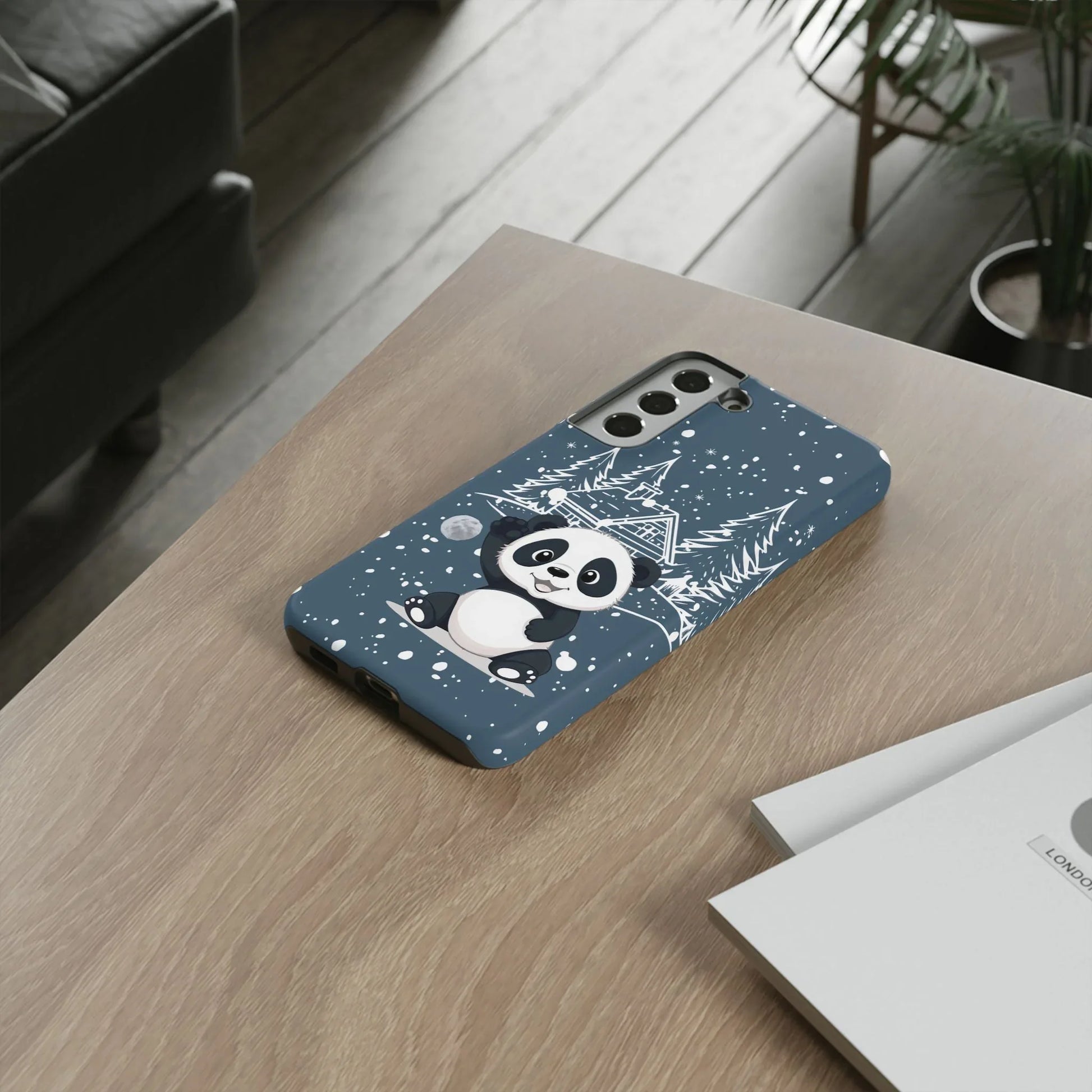 Cute Panda Phone Case for Samsung Galaxy and Google Pixel - KARARMDESIGN