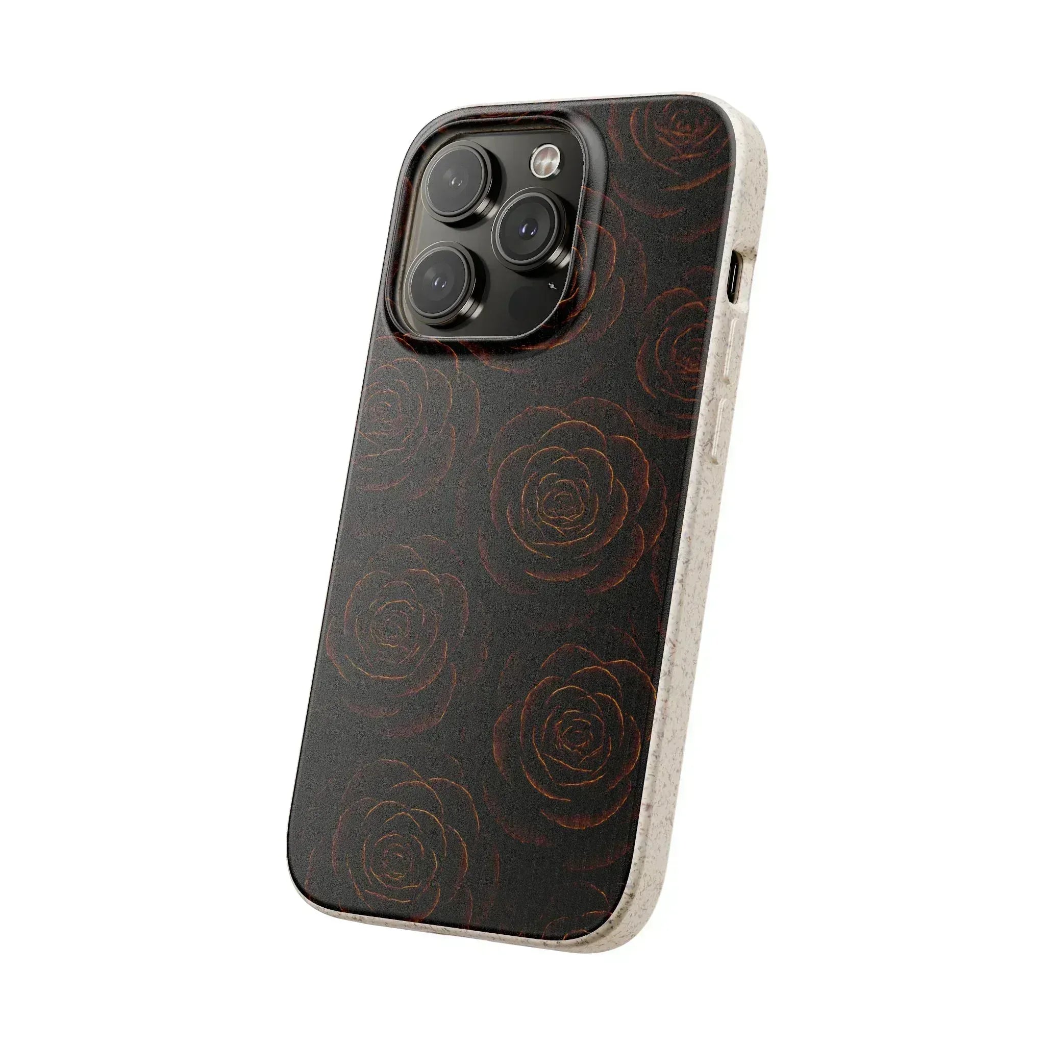 Wooden Roses Phone Case for iPhone 11-16 and Samsung Galaxy S20-S22 - KARARMDESIGN