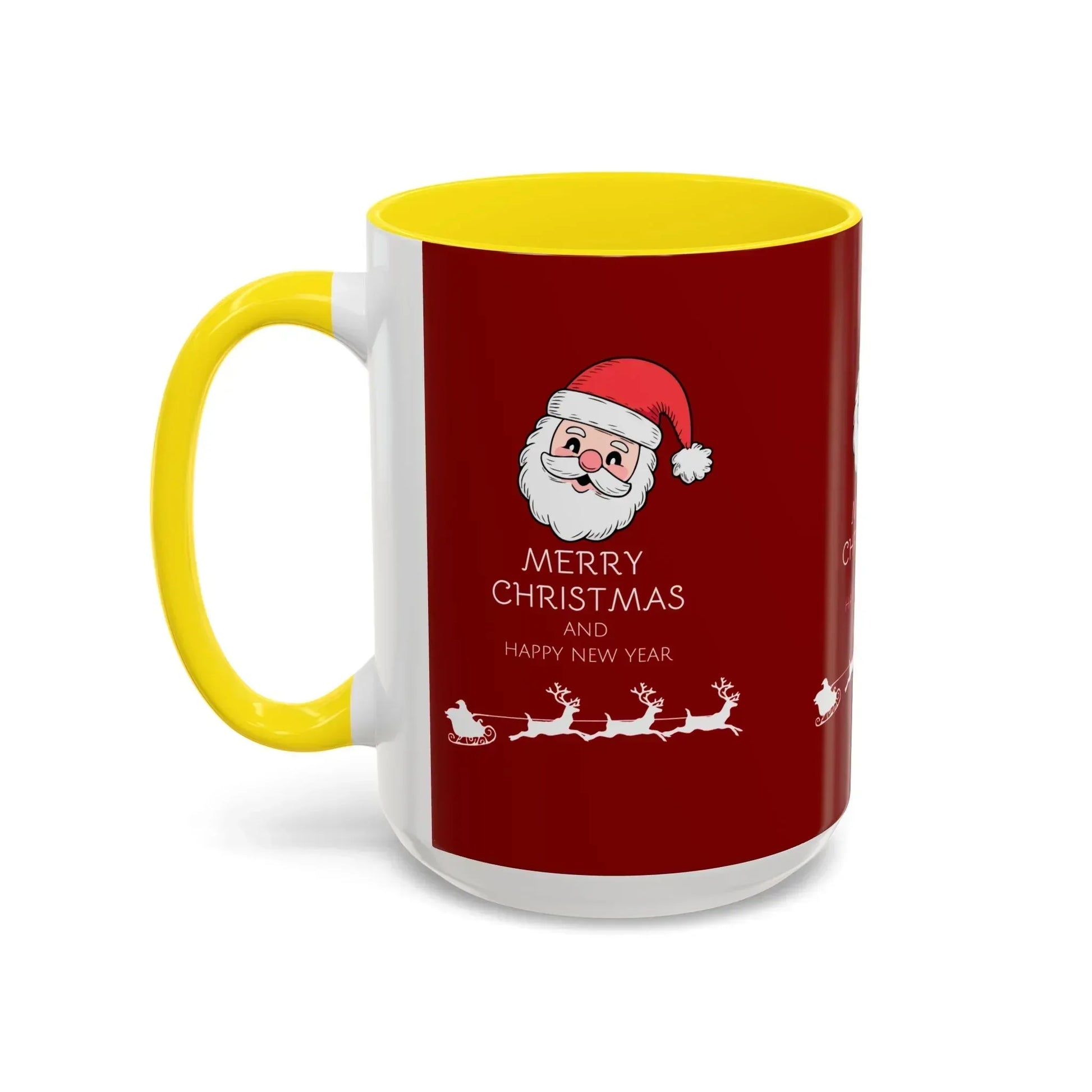 Season’s Smile – Christmas and New Year Accent Coffee Mug (11, 15oz) - KARARMDESIGN