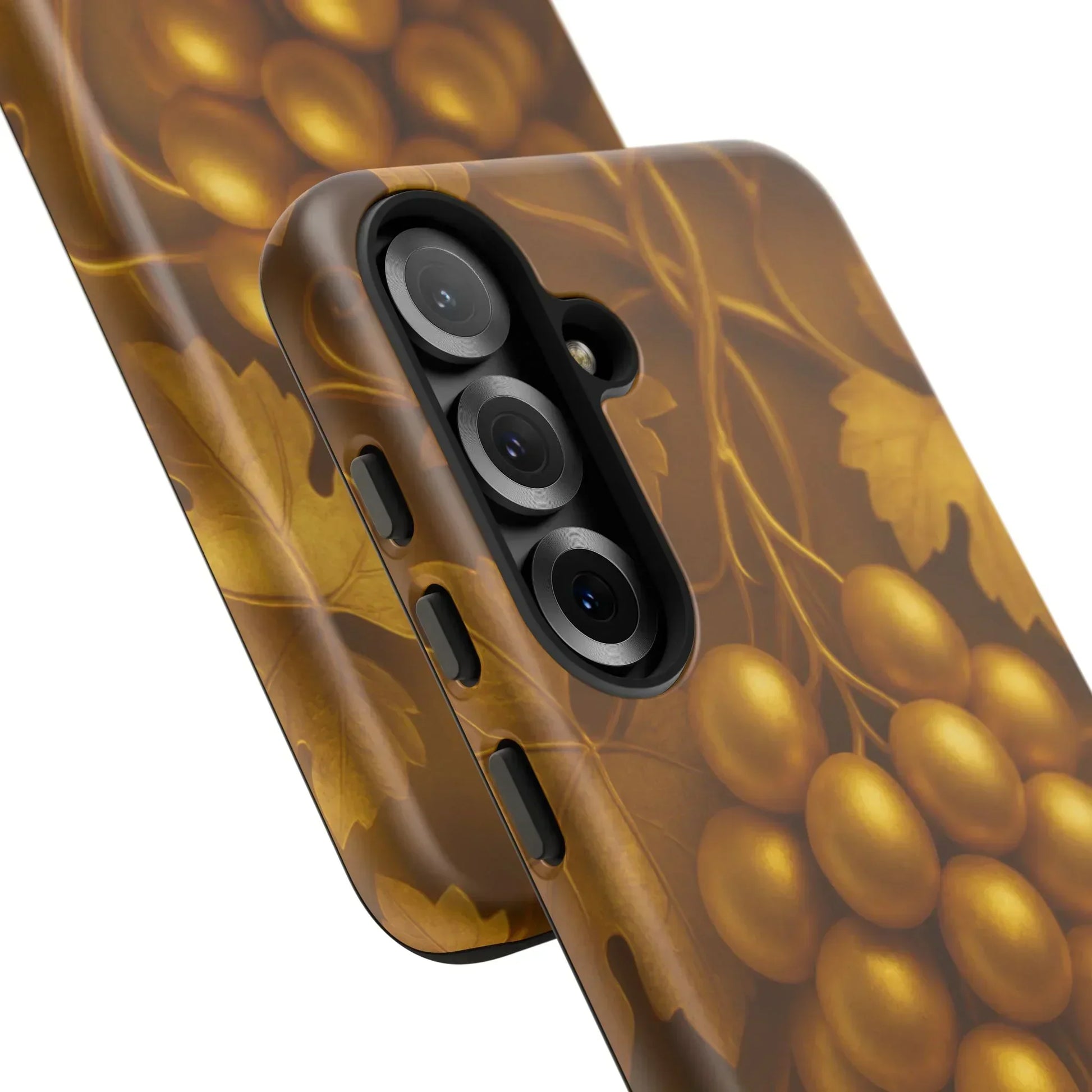 Golden Grapes Phone Case for Samsung Galaxy S10-S25 Models - KarArmDesign