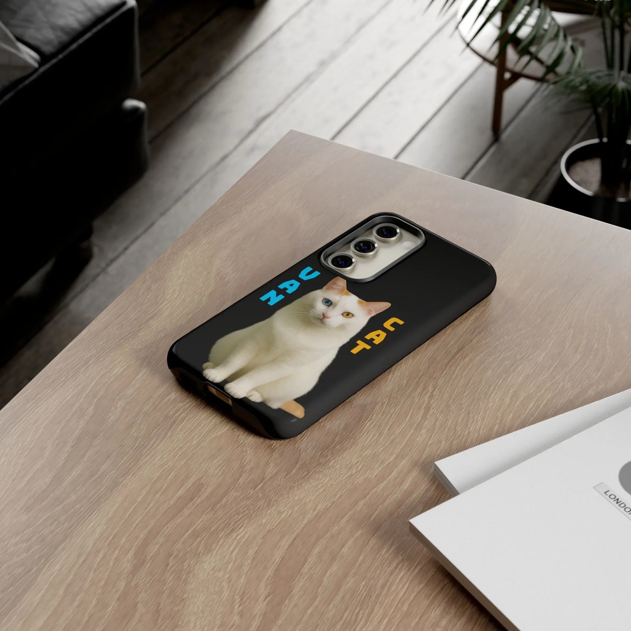 VAN CAT Phone Case for iPhone 8-17 and Galaxy S20-S25 - KARARMDESIGN