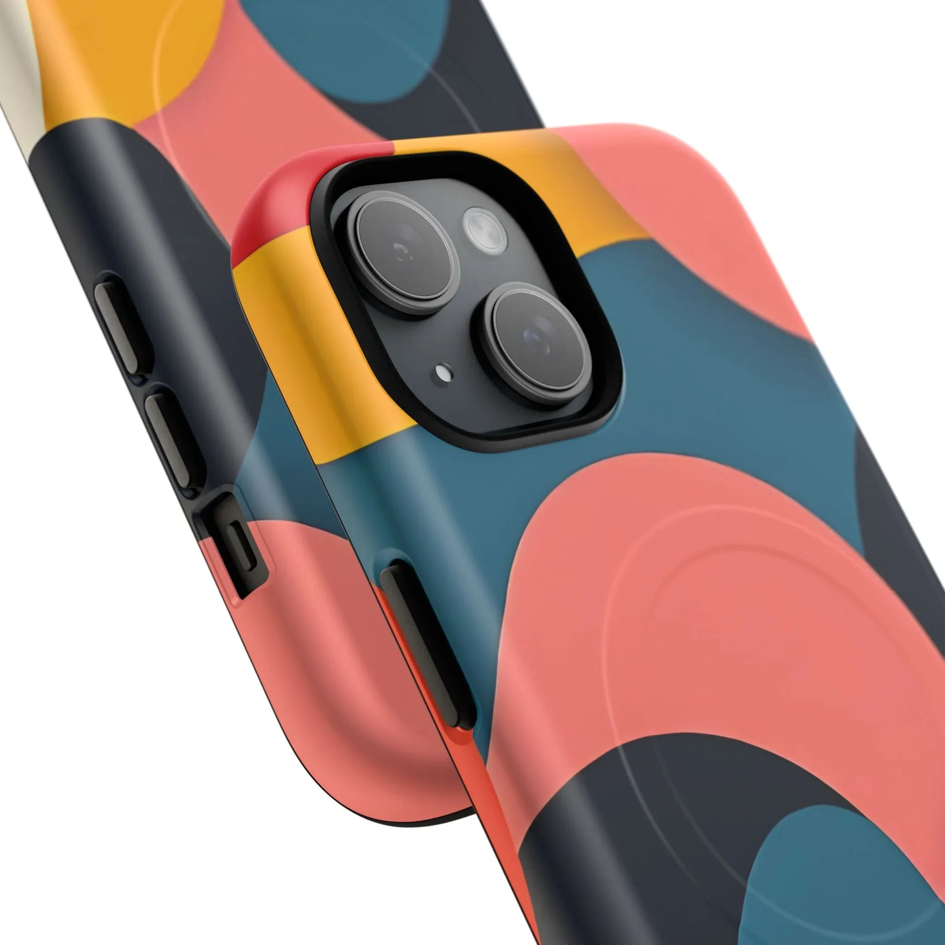 Colorful Abstract Art Phone Case for iPhone 13-17 - KARARMDESIGN