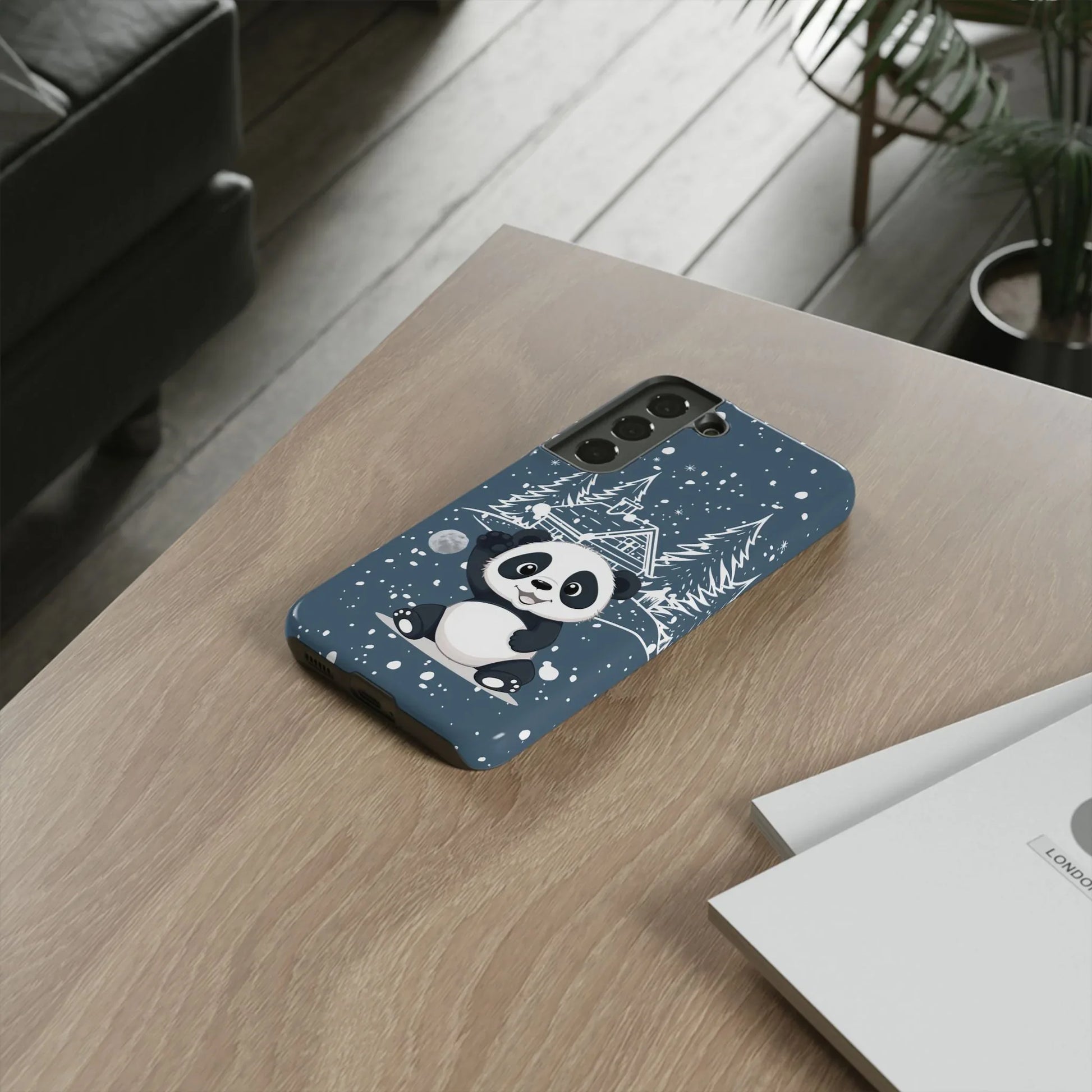Cute Panda Phone Case for Samsung Galaxy and Google Pixel - KARARMDESIGN