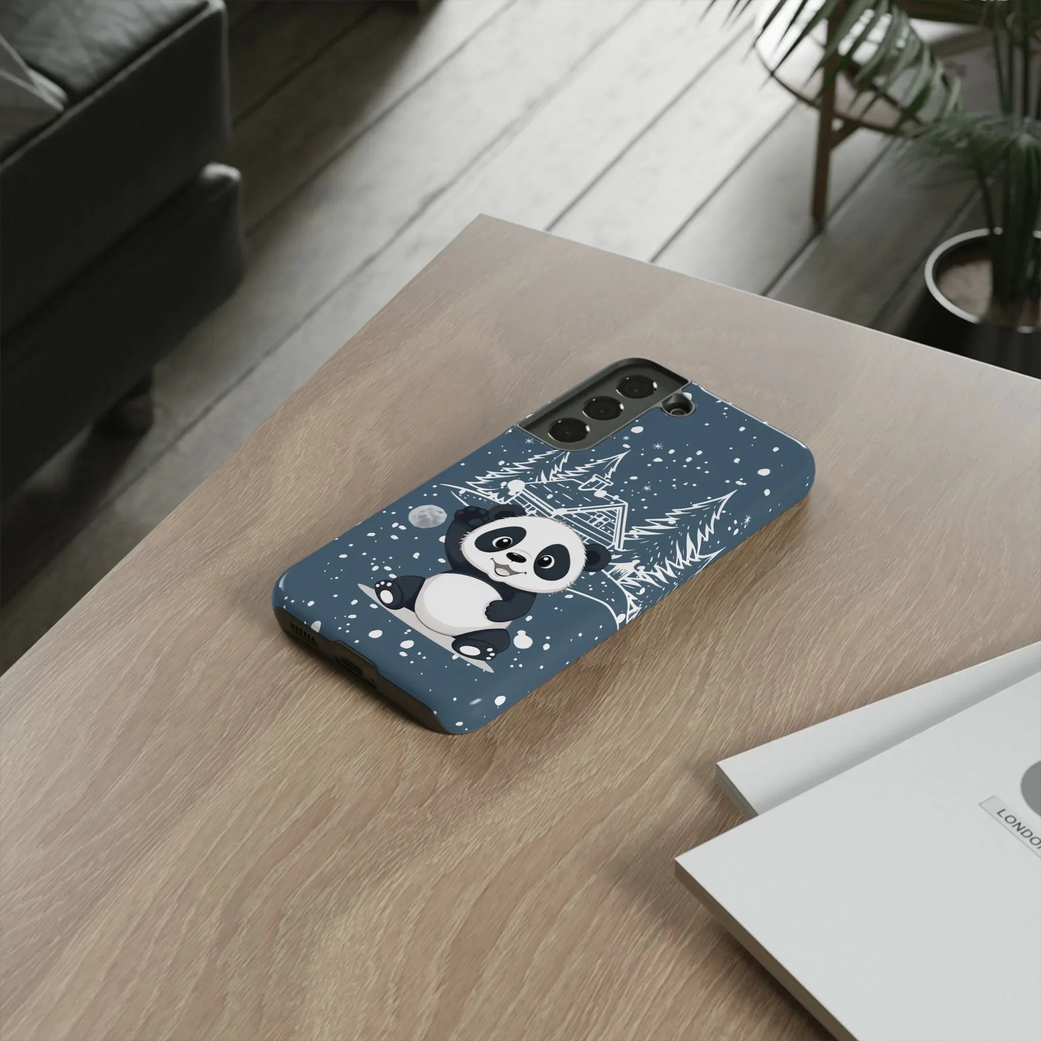 Cute Panda Phone Case for Samsung Galaxy and Google Pixel - KARARMDESIGN