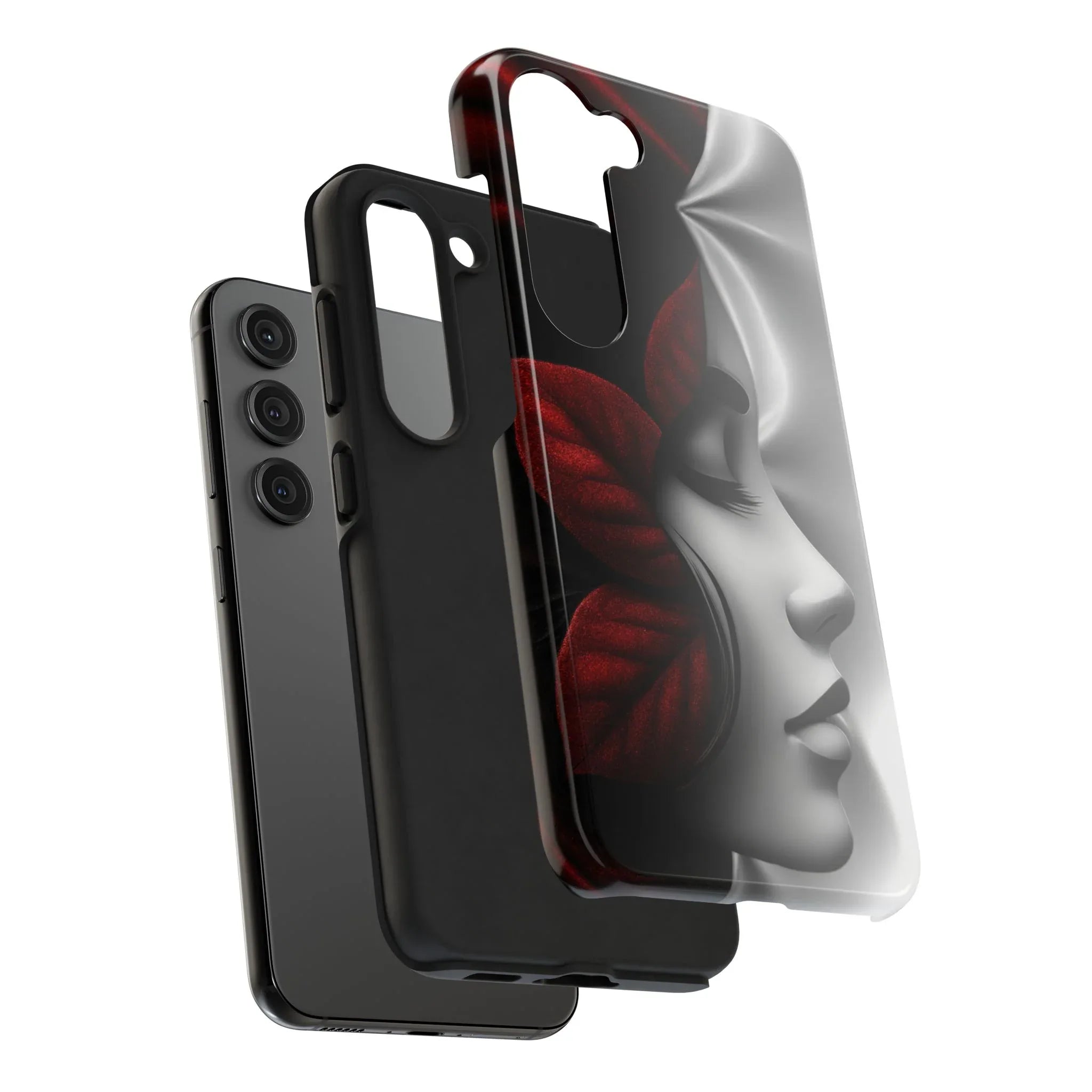 Whispered Grace Phone Case for iPhone 11-17 and Galaxy S21-S25 - KARARMDESIGN