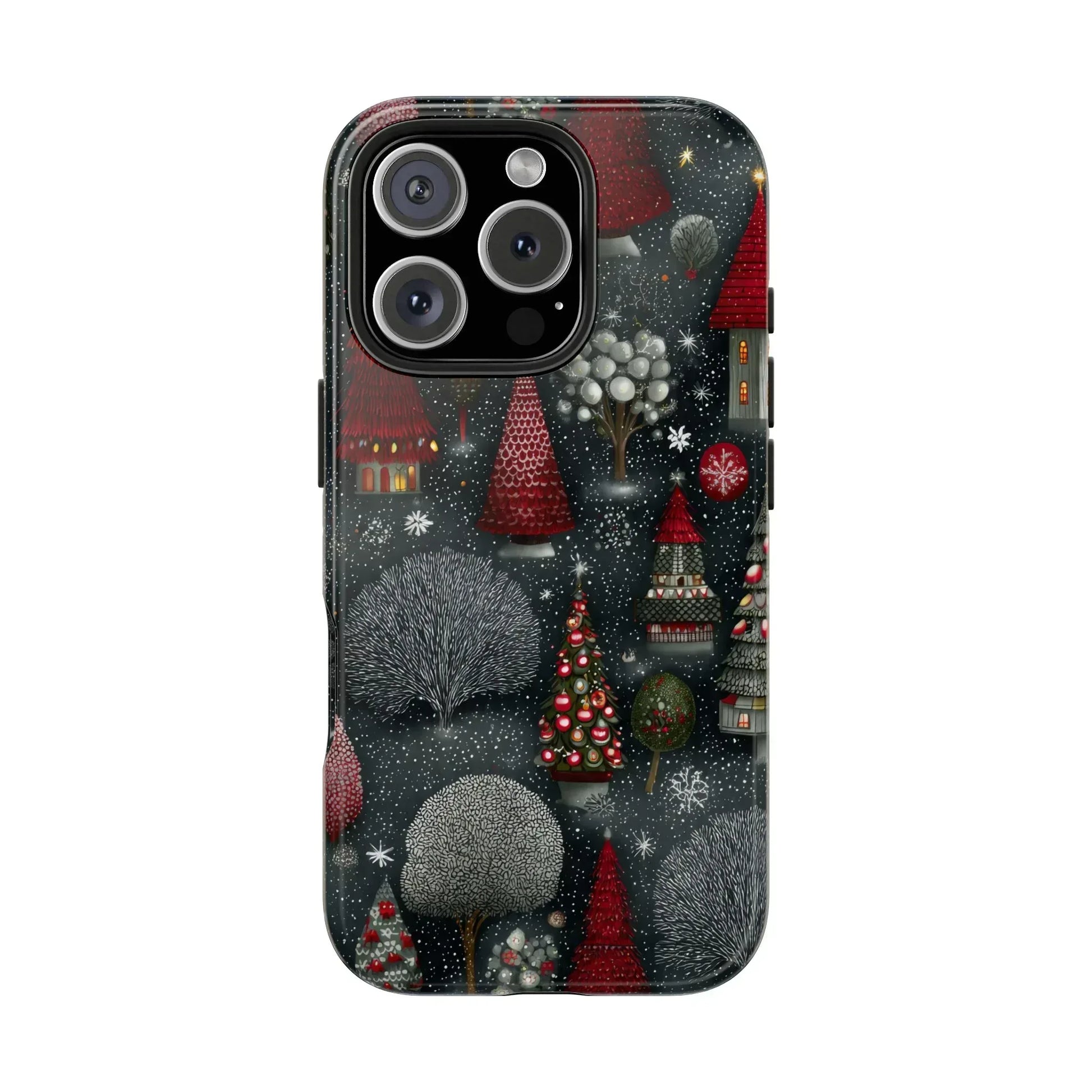 Frosted Fir Magic Phone Case for iPhone 11-17 - KARARMDESIGN
