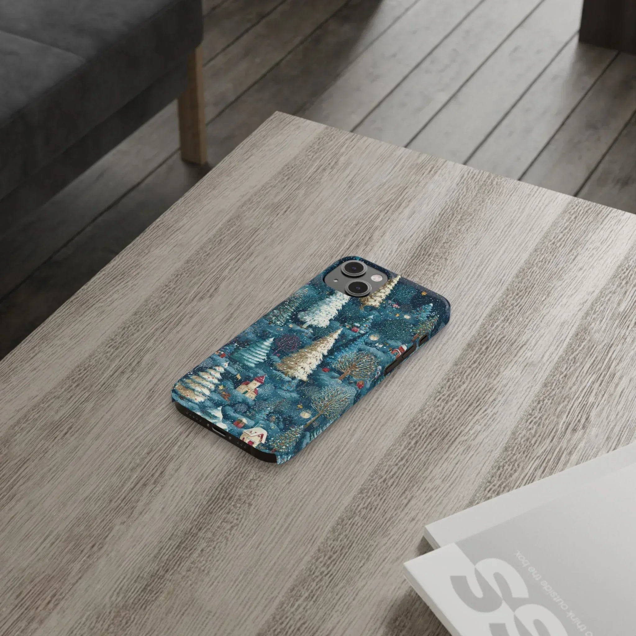 Frosty Forest Phone Case for iPhone 11-17 - KARARMDESIGN