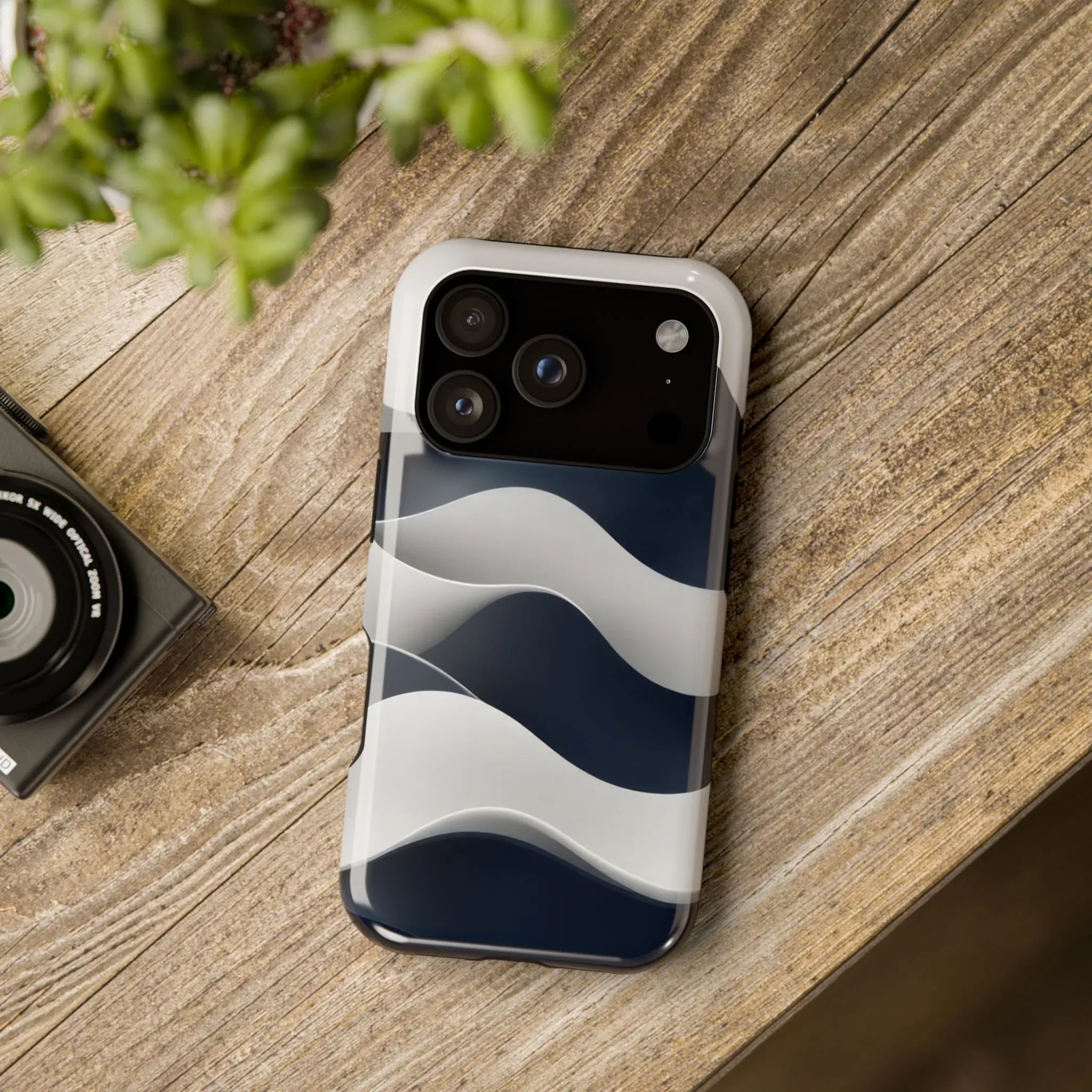 Ocean Flow Phone Case for iPhone 11-17 and Galaxy S21-S22 - KARARMDESIGN