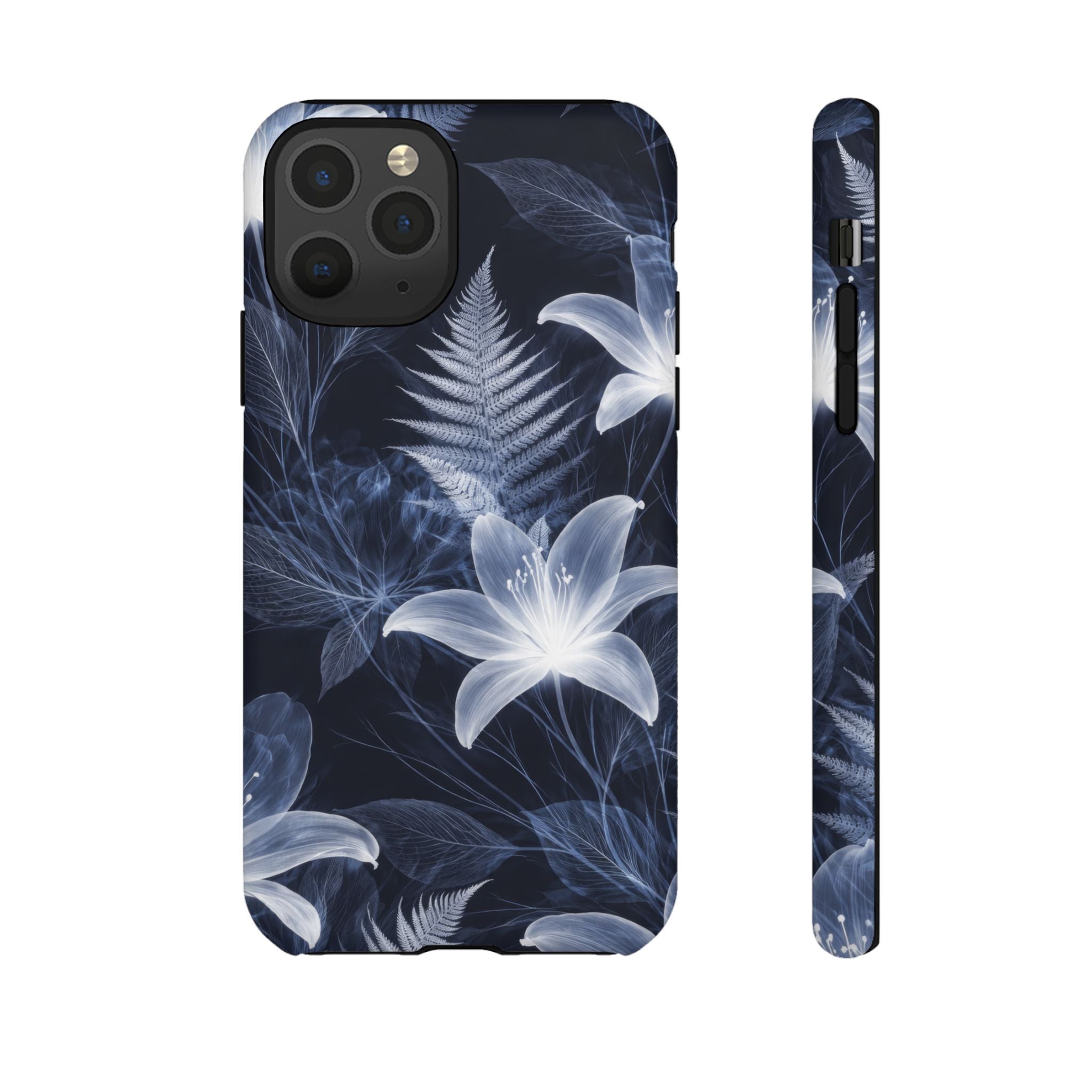 Moonlight Garden Phone Case for iPhone 11-17 and Galaxy S20-S26