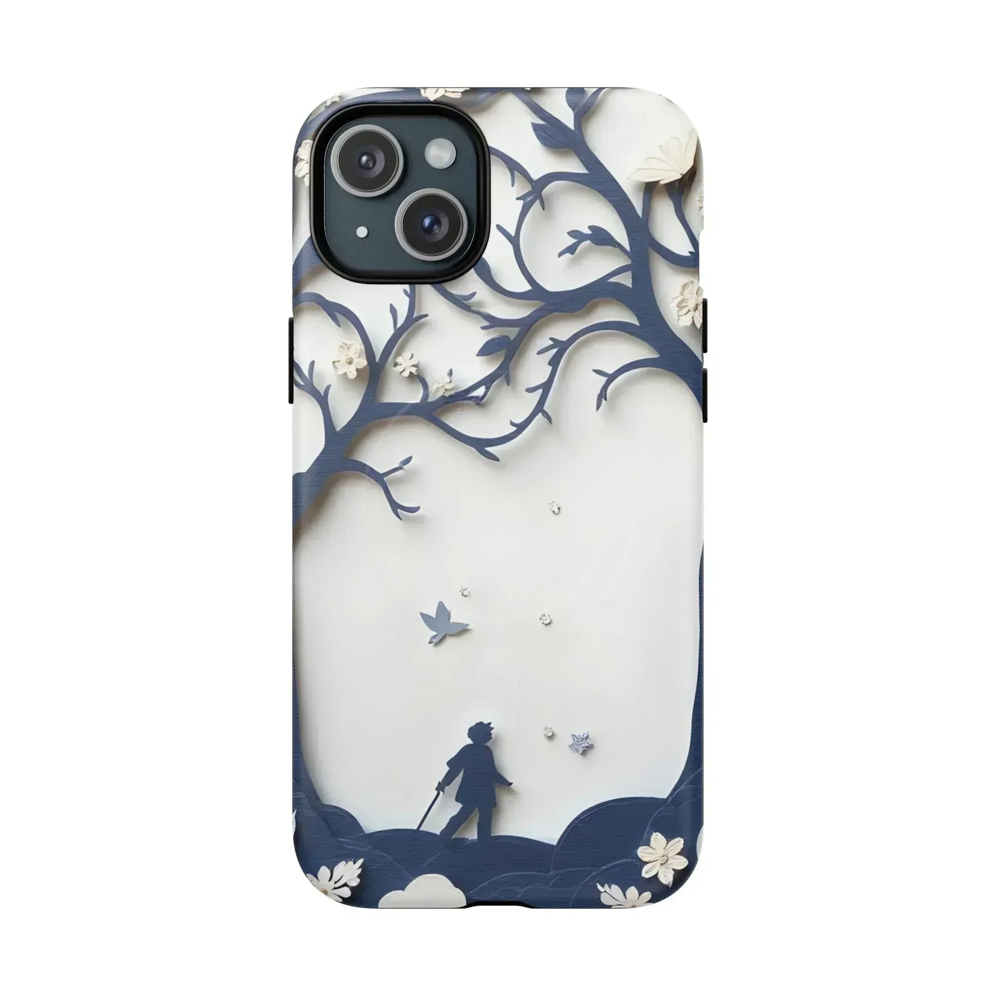 Nature Silhouette Phone Case for iPhone 14-16 - KARARMDESIGN
