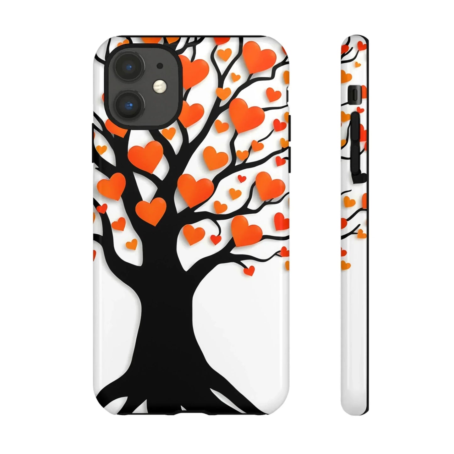 Heart Design Phone Case for iPhone 8–16 and Galaxy S10–S25 Models - KarArmDesign