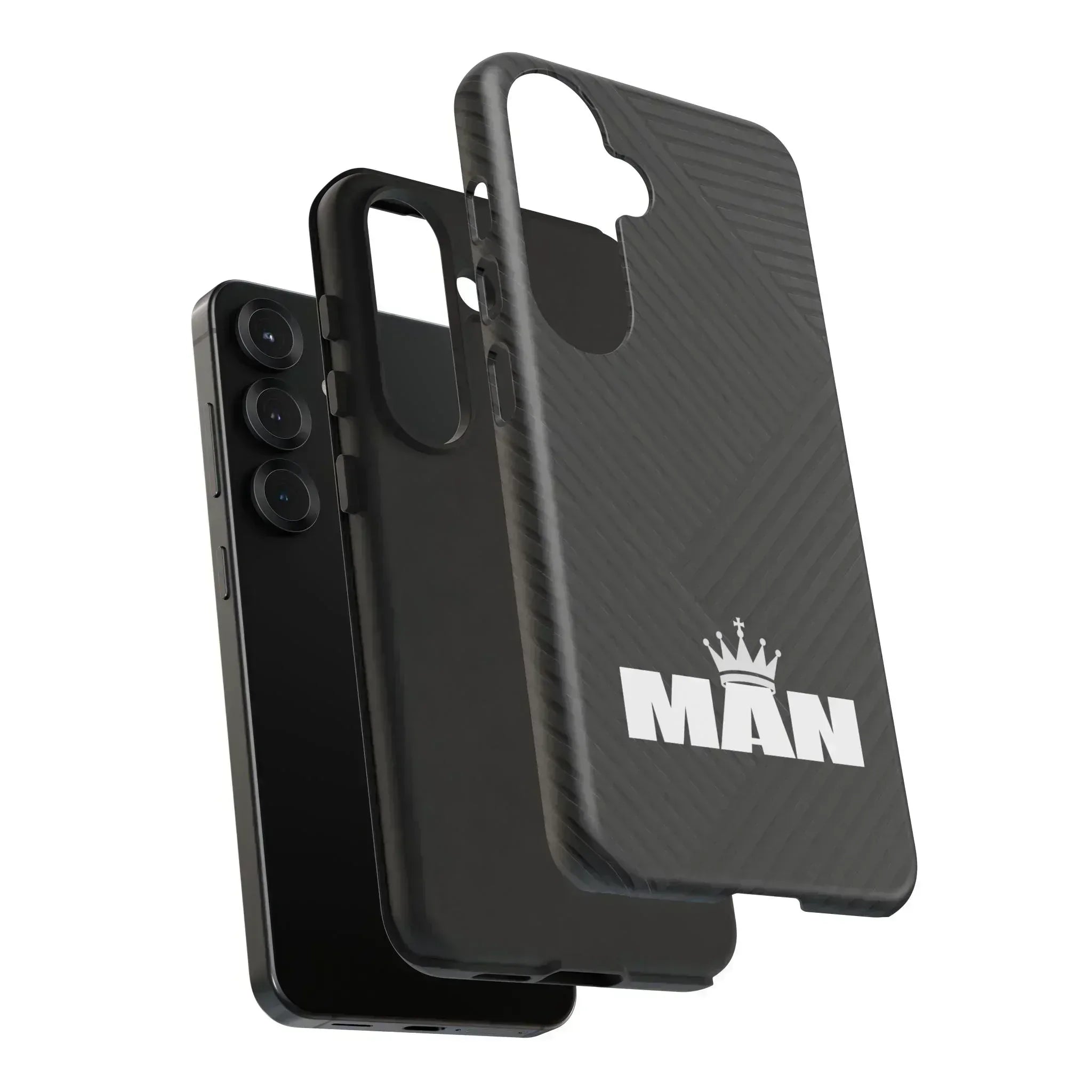 MAN Logo Phone Case for Samsung Galaxy S10-S25 - KARARMDESIGN
