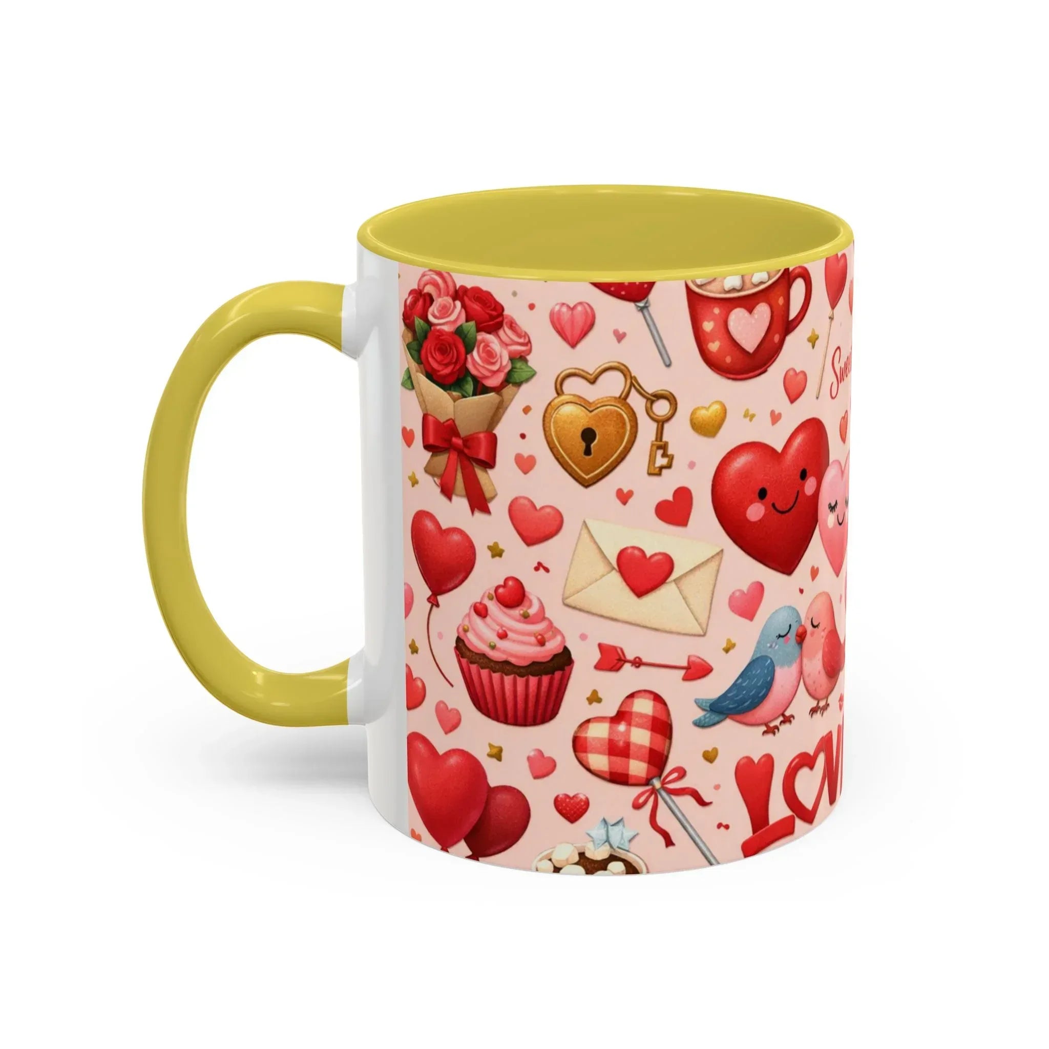 Sweetheart Love Mug - Colorful Mugs (11oz, 15oz) - KARARMDESIGN