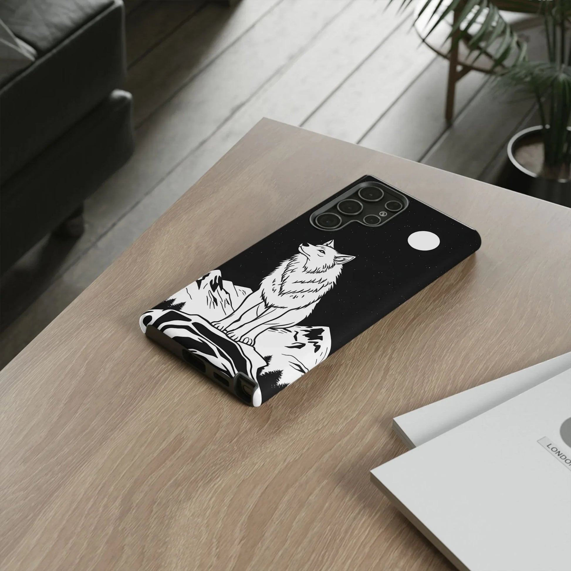 Majestic Wolf Phone Case for iPhone and Galaxy - KARARMDESIGN